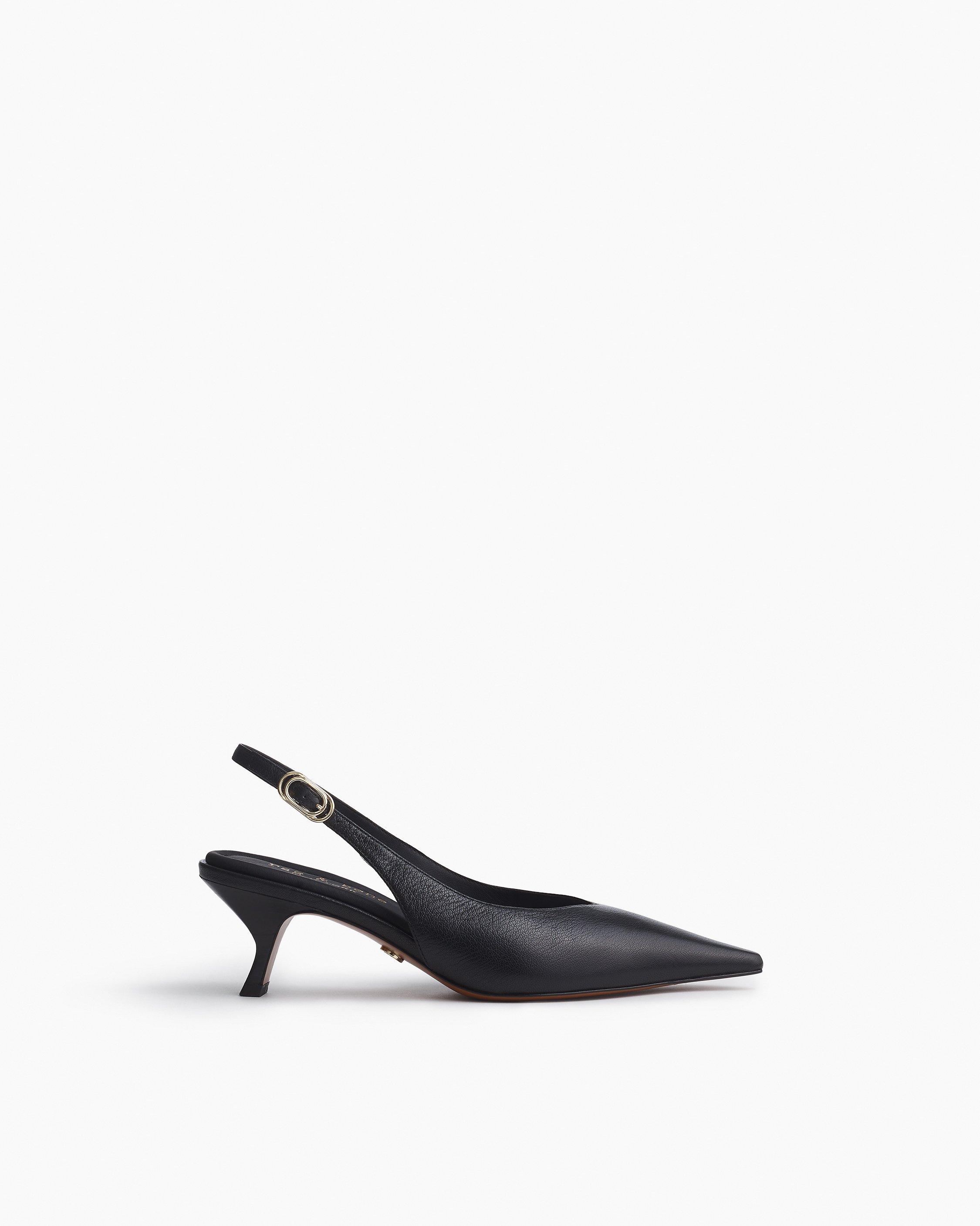 Madison Leather Slingbacks image number 1