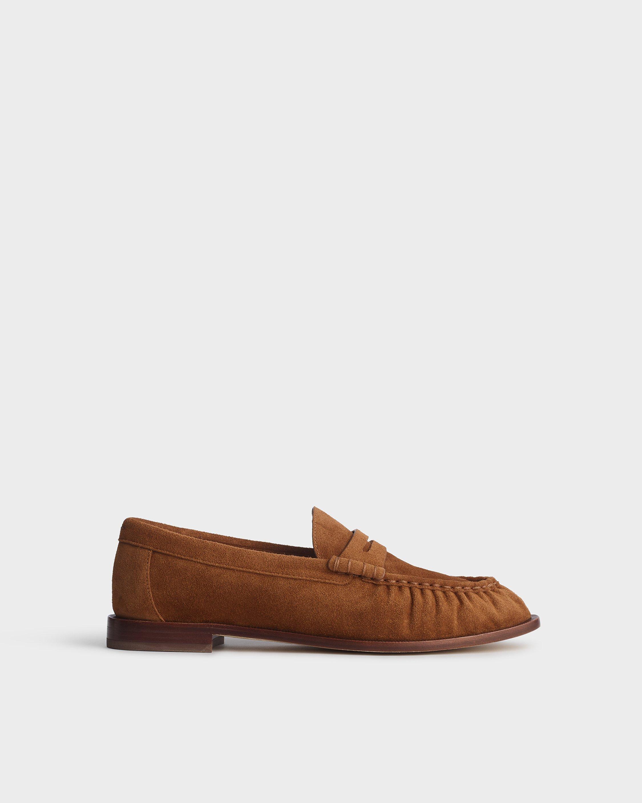 Lexi Italian Suede Loafers image number 1