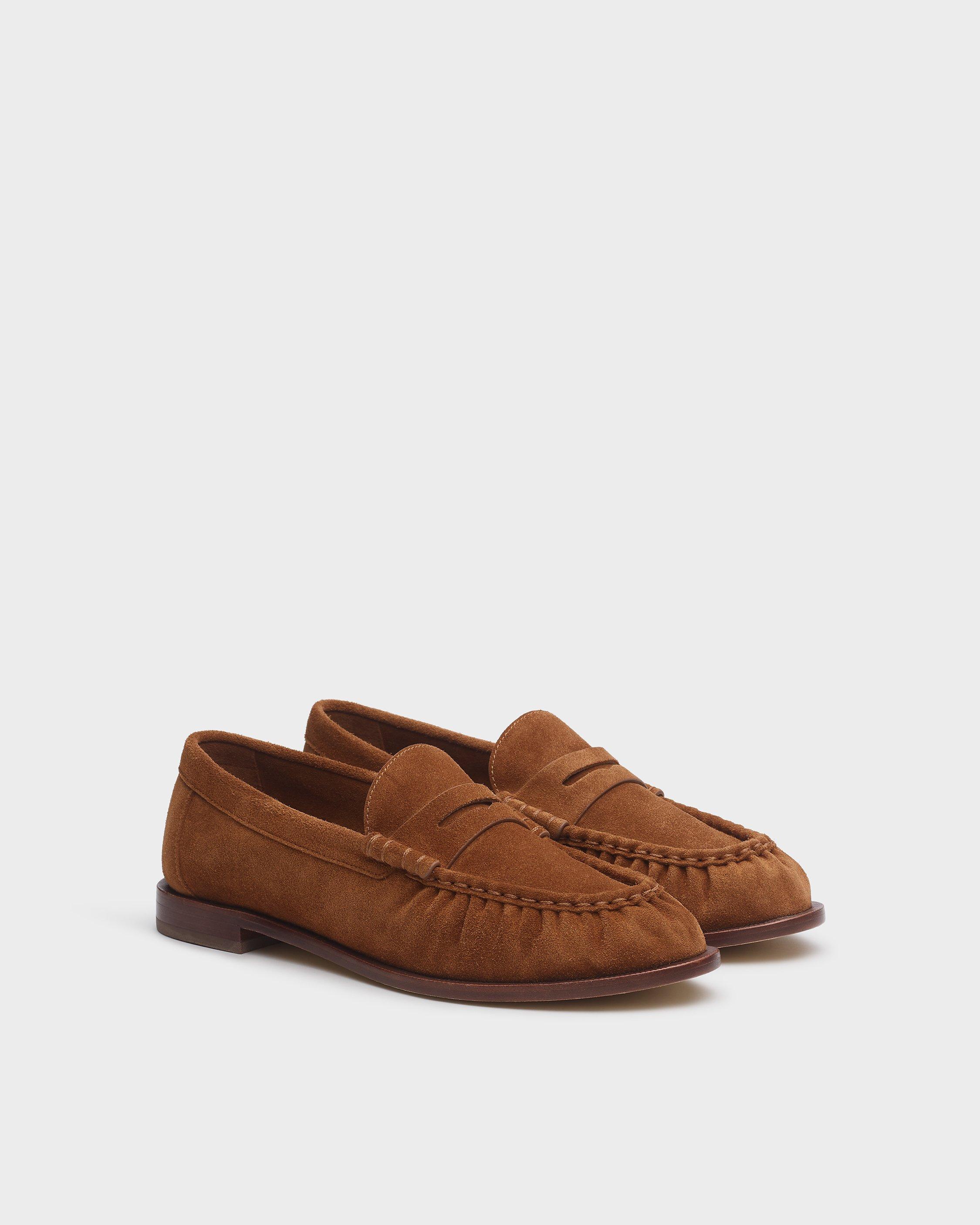 Lexi Italian Suede Loafers image number 3