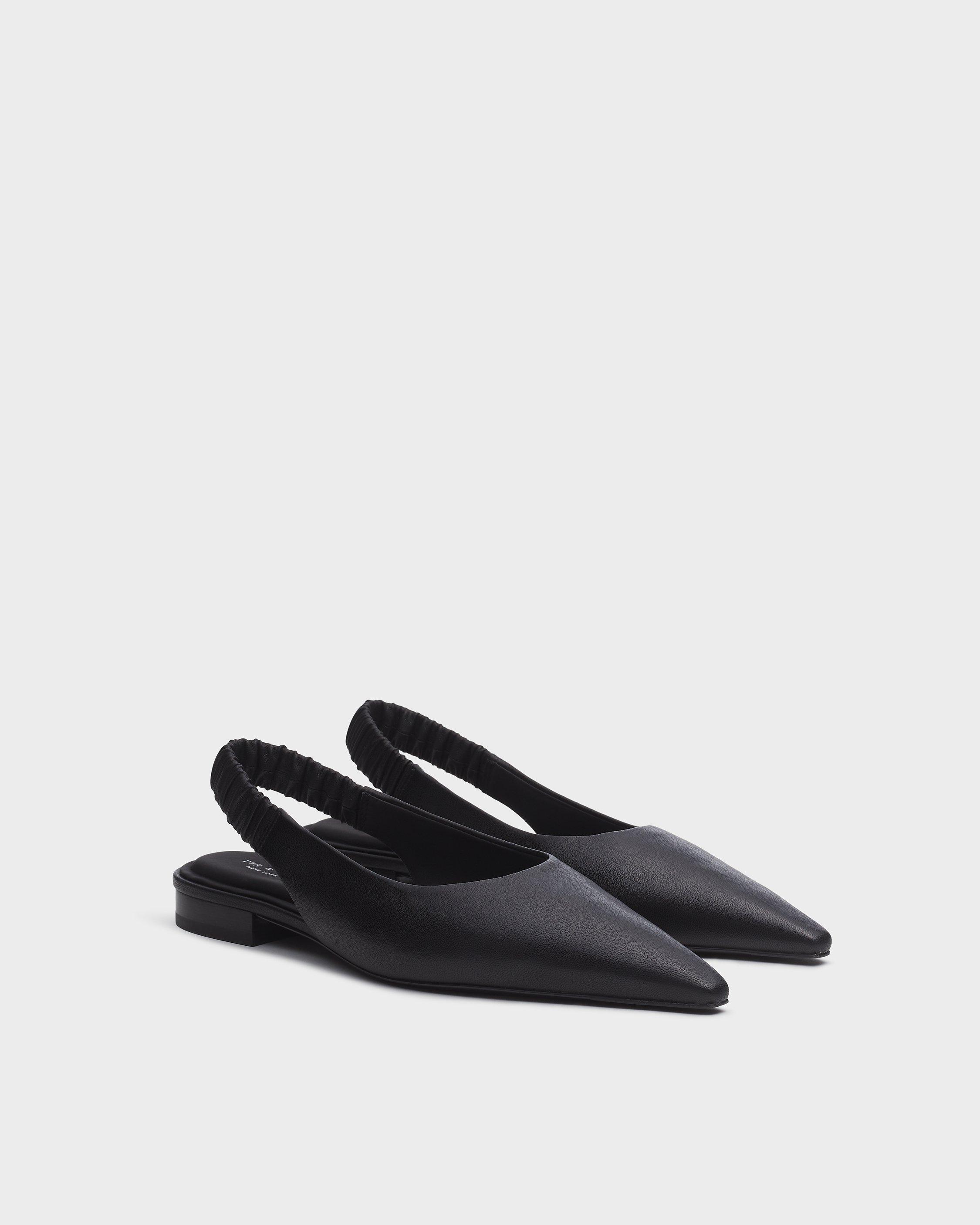 Mercer Leather Slingback Flats image number 3