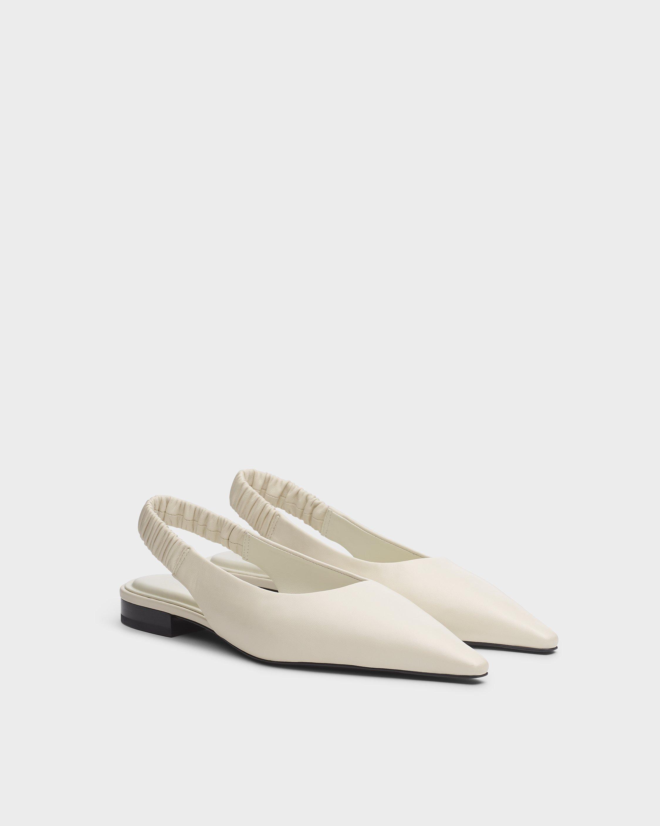 Mercer Leather Slingback Flats image number 3