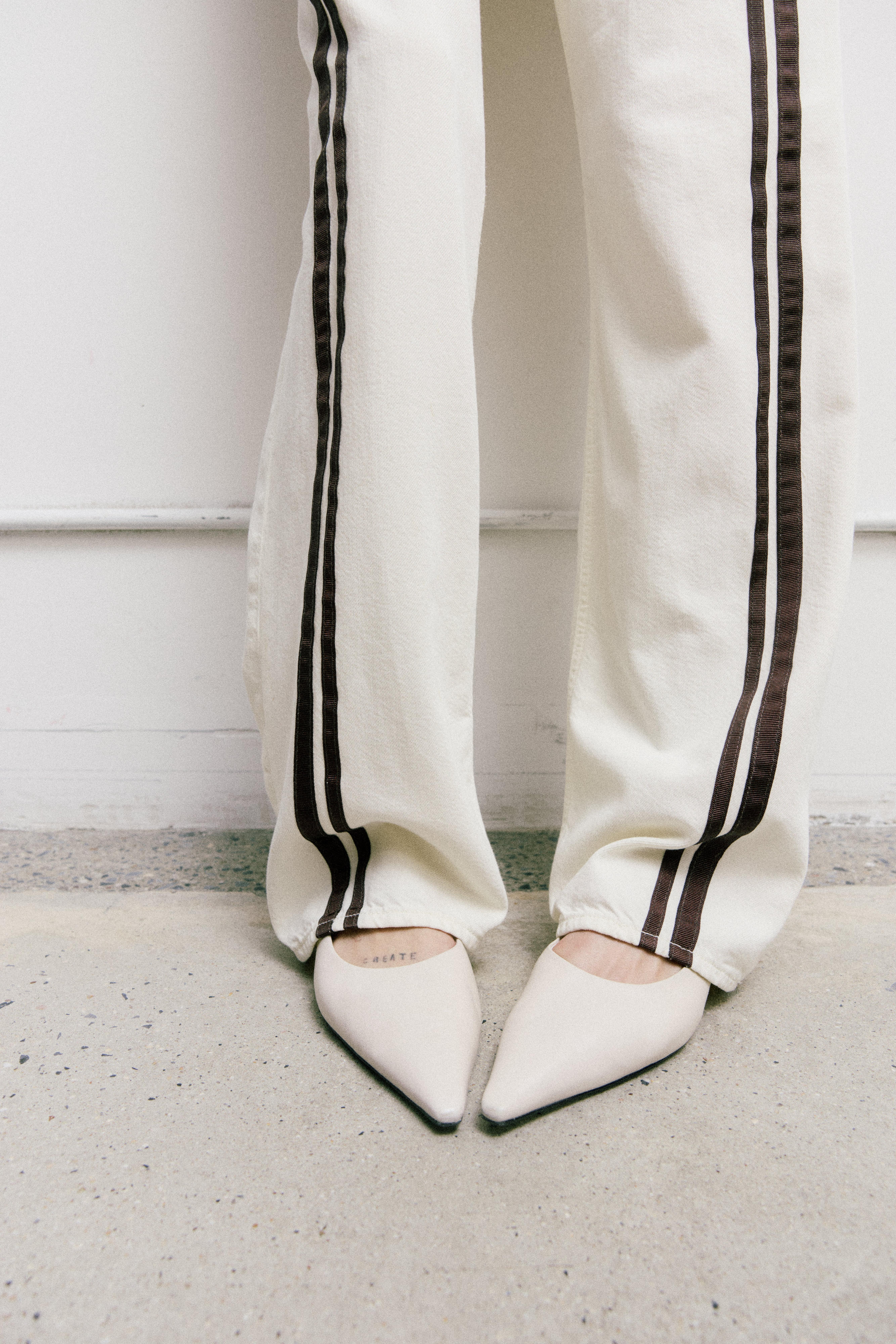 Mercer Leather Slingback Flats image number 6