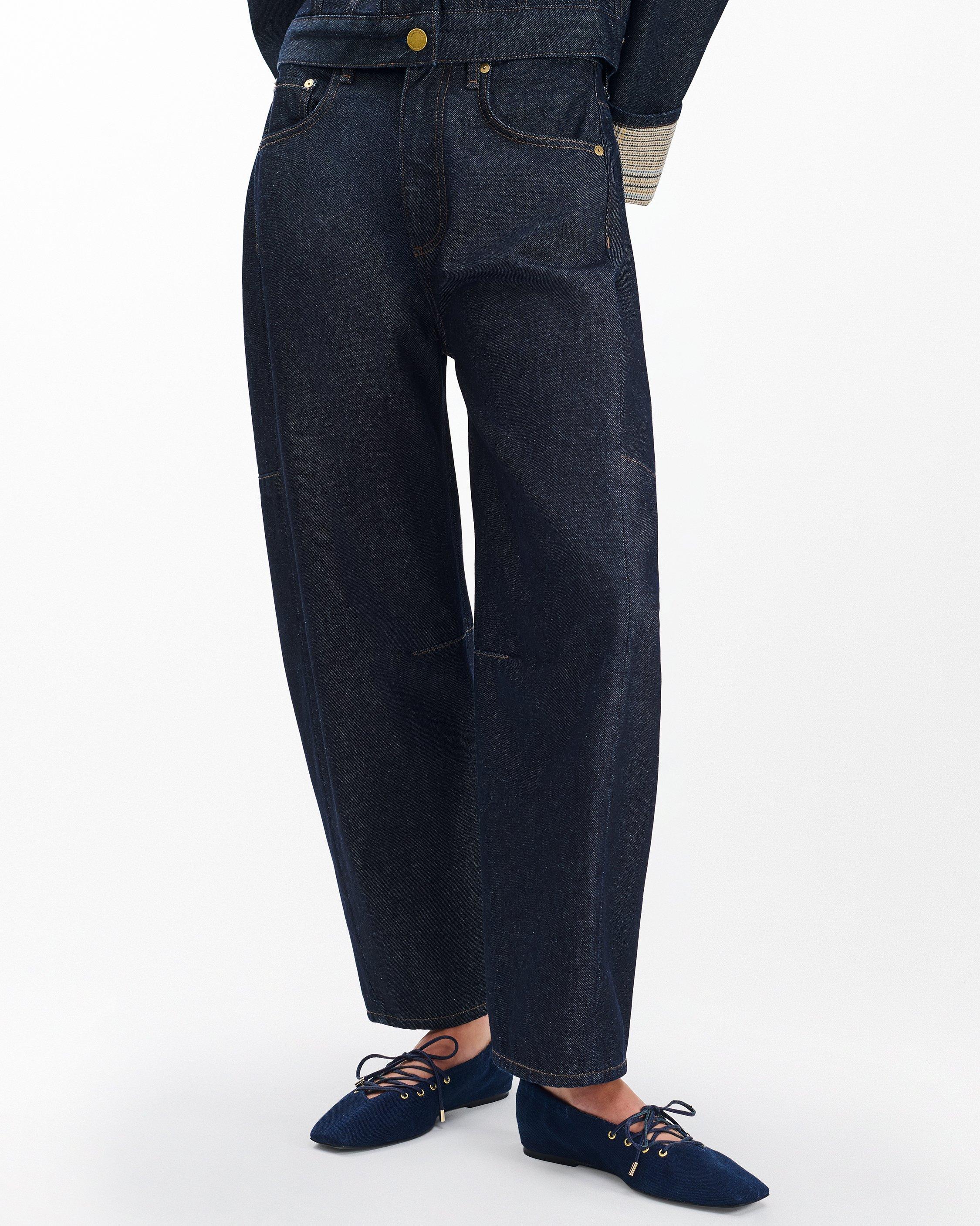 Sophia Denim Ballet Flats image number 2