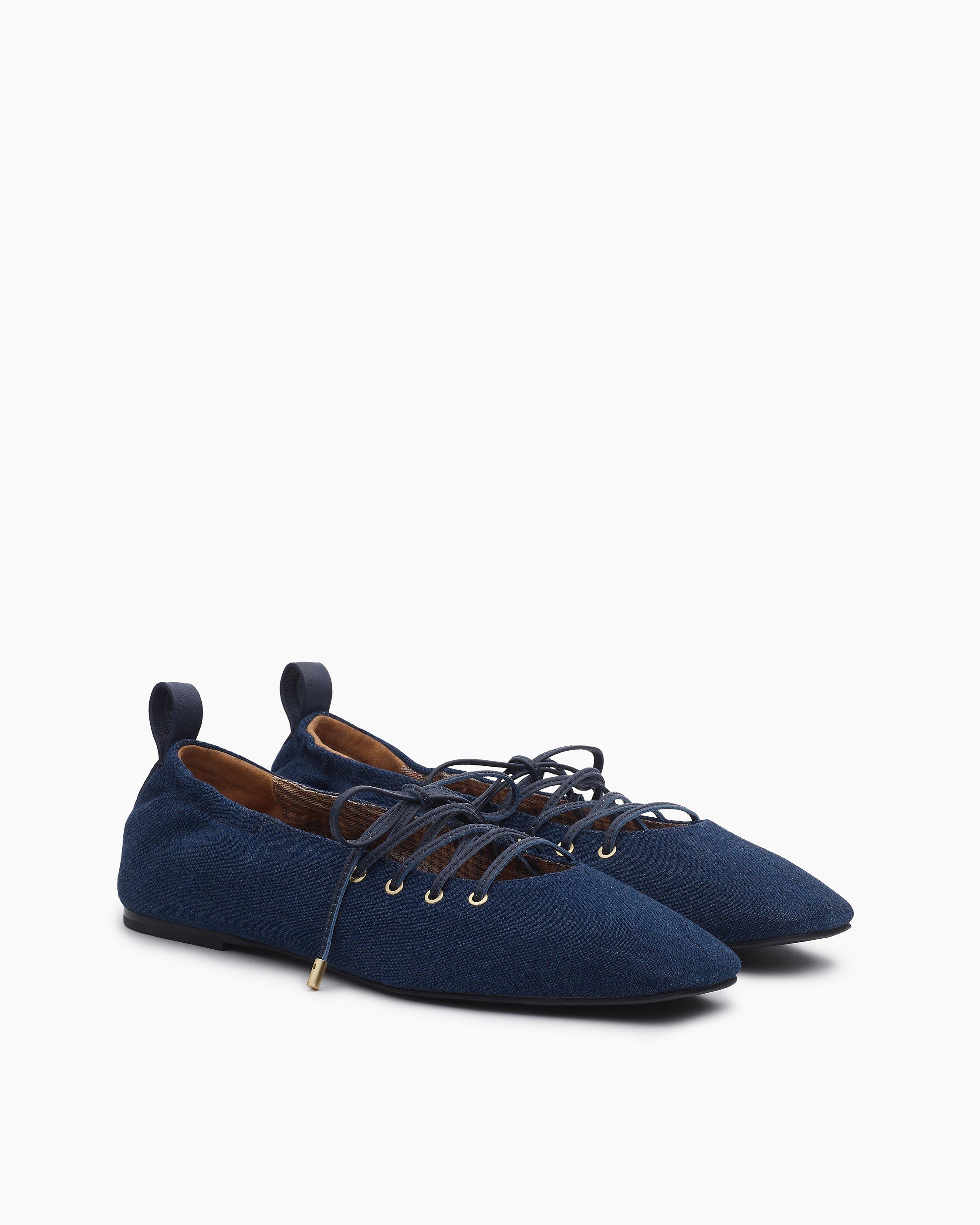 Sophia Denim Ballet Flats image number 3