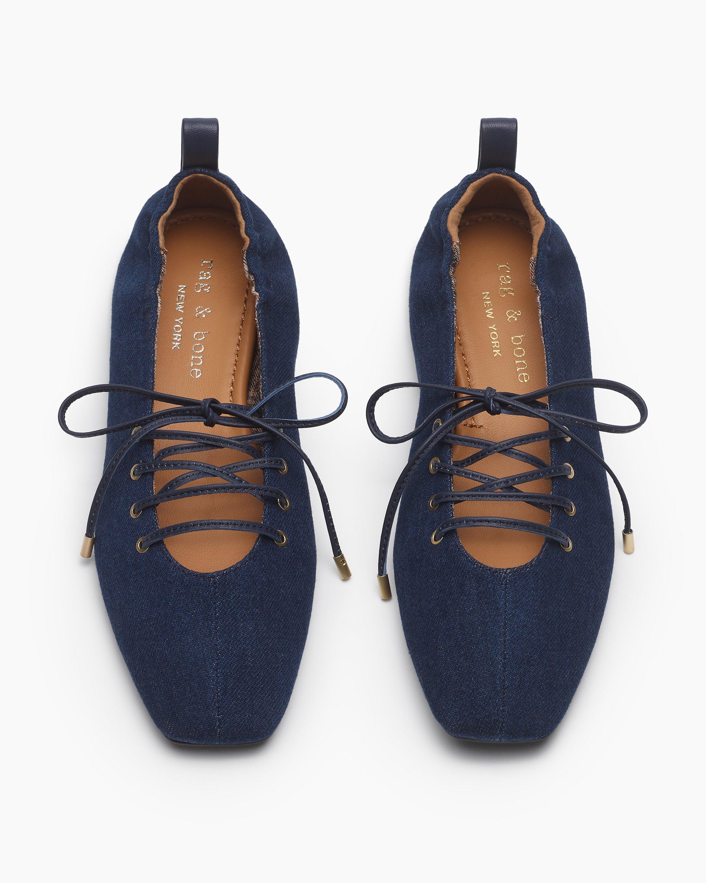 Sophia Denim Ballet Flats image number 5