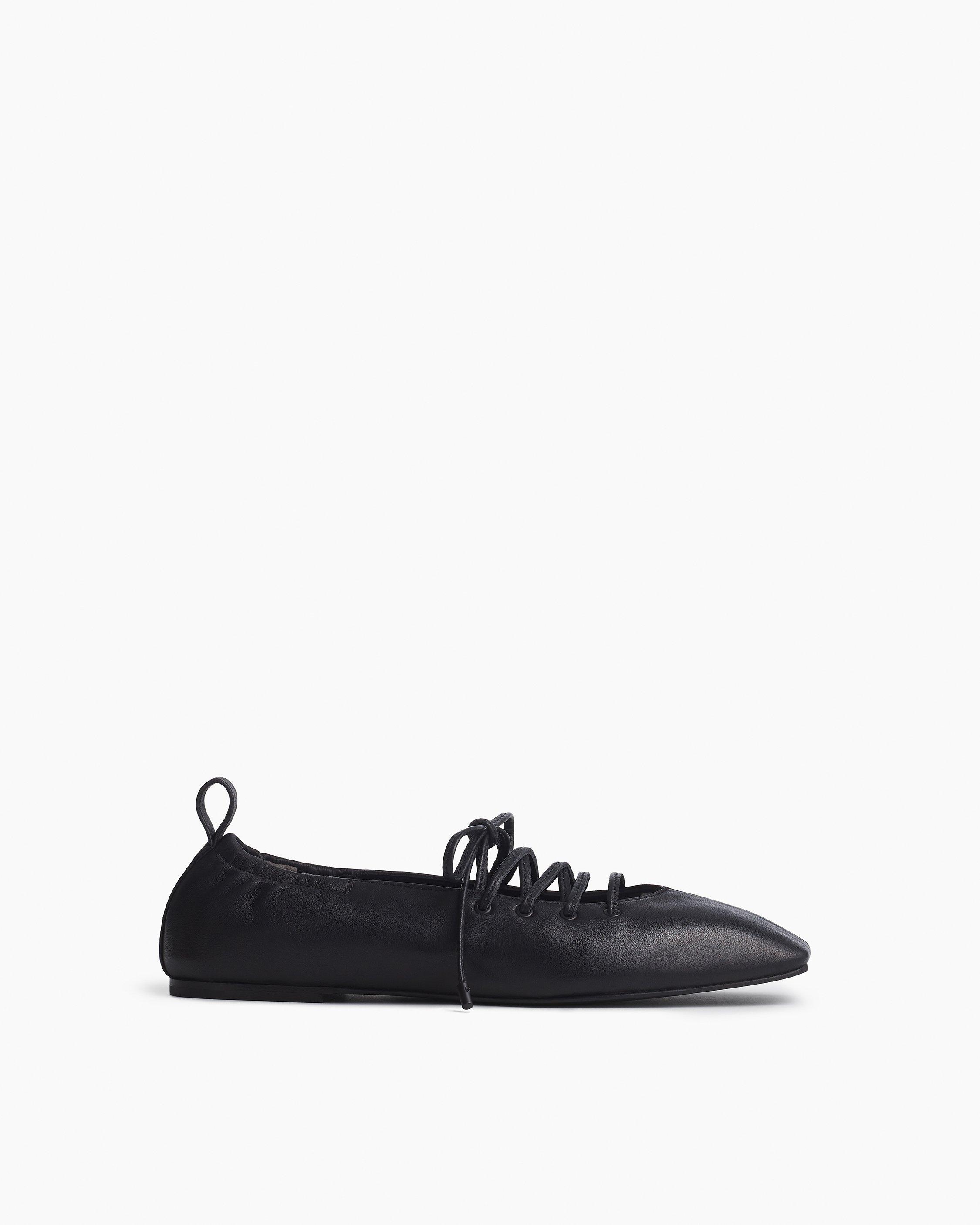 Sophia Leather Ballet Flats image number 1