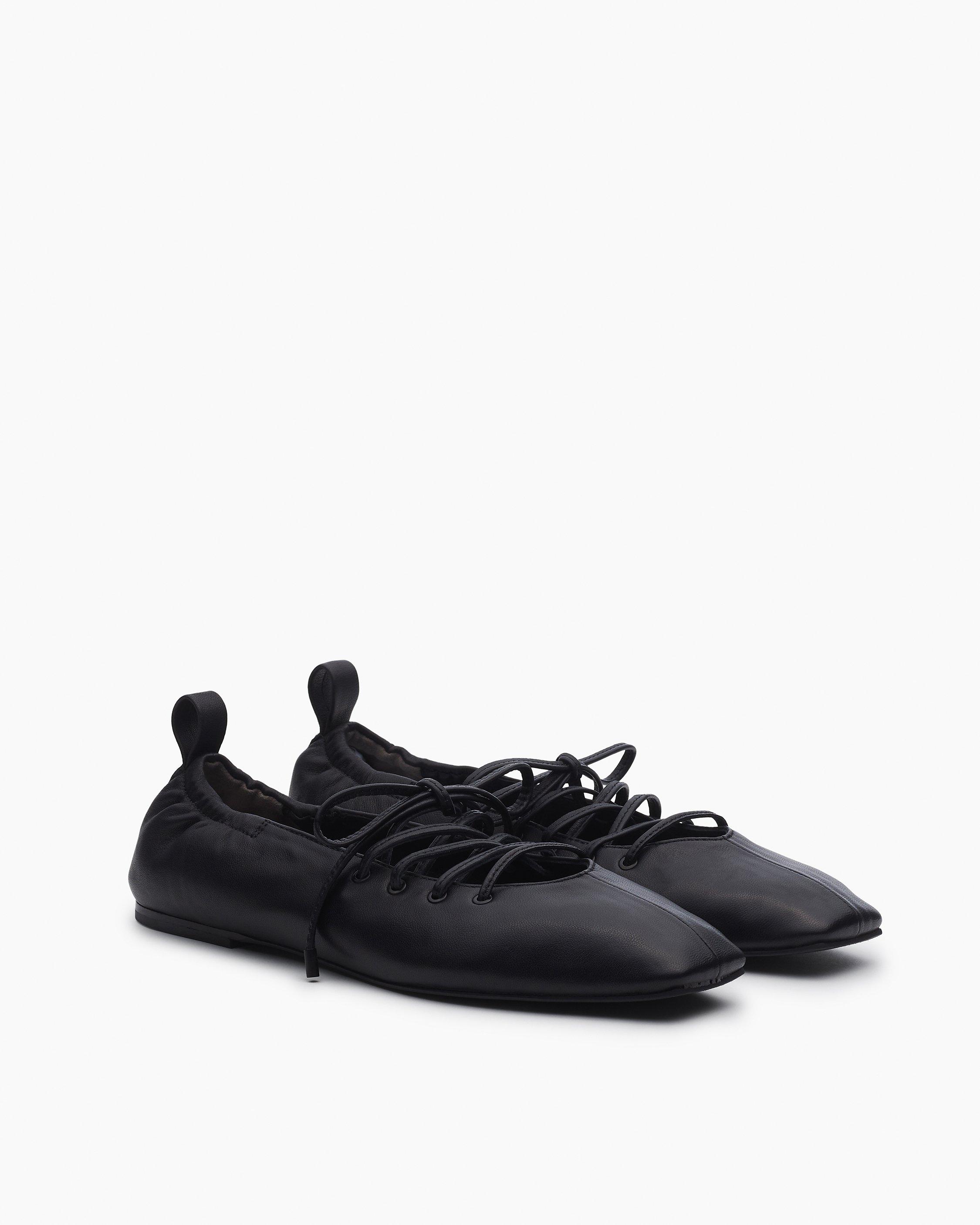 Sophia Leather Ballet Flats image number 3
