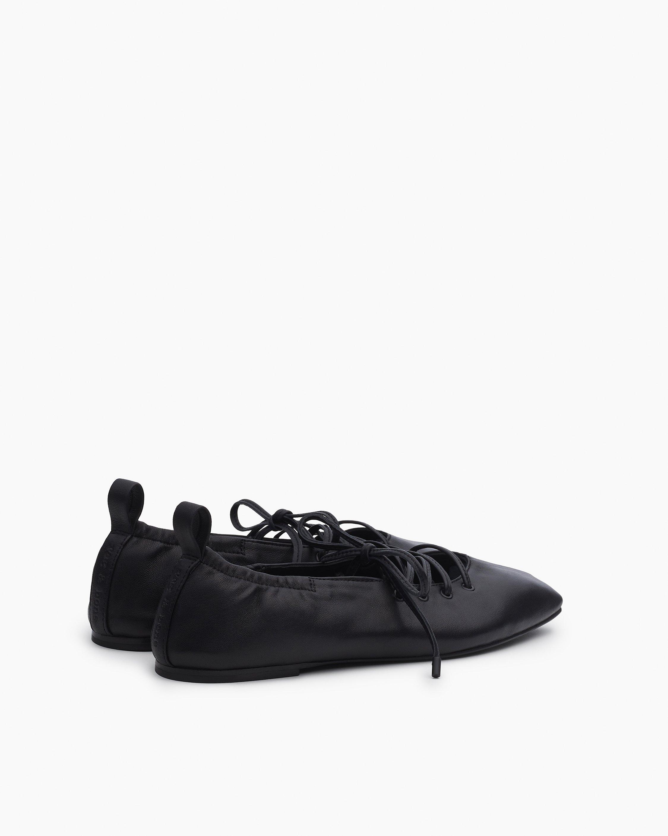 Sophia Leather Ballet Flats image number 4