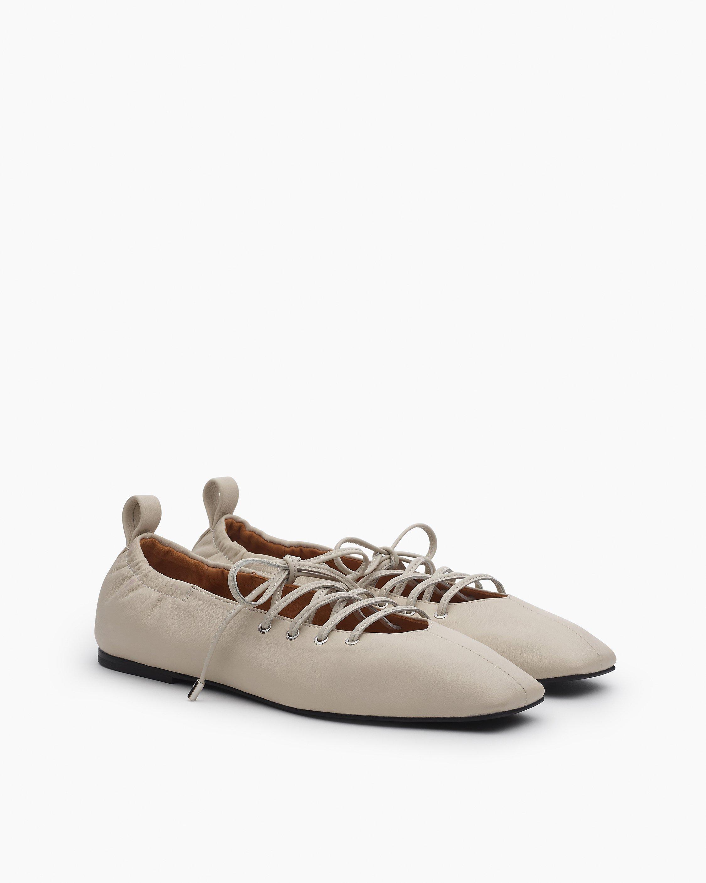 Sophia Leather Ballet Flats image number 3