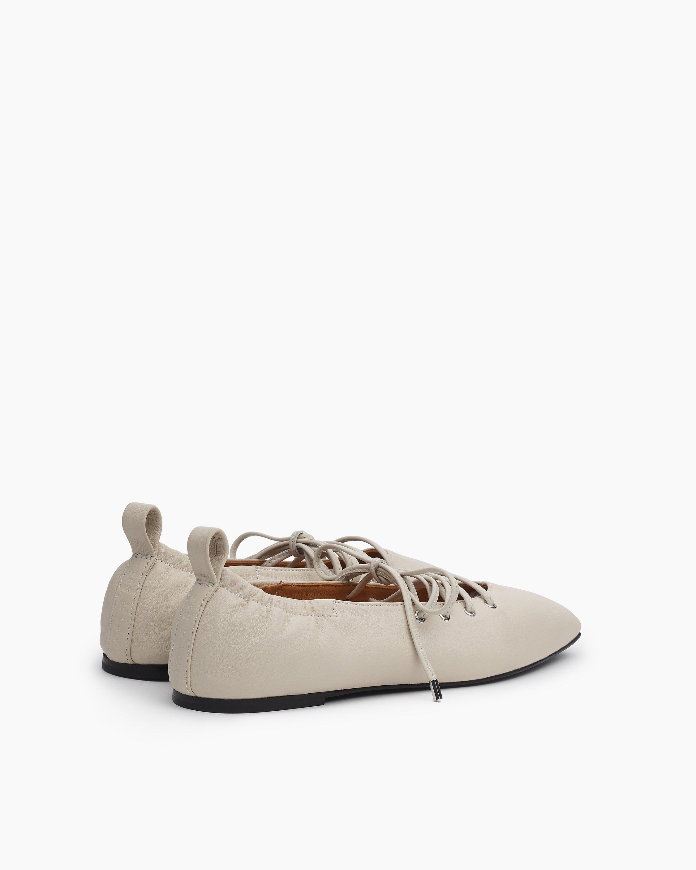 Sophia Leather Ballet Flats image number 4