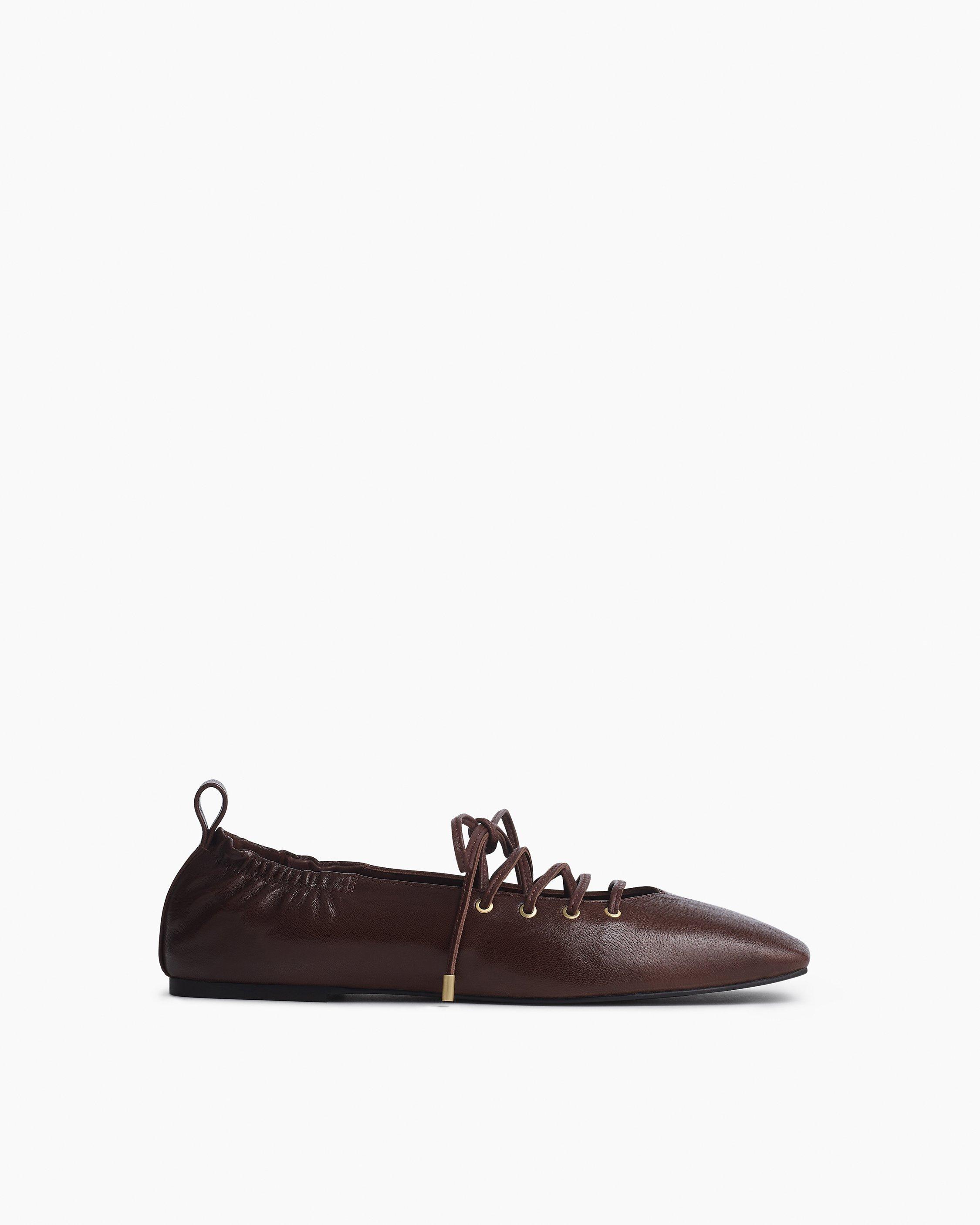 Sophia Leather Ballet Flats image number 1