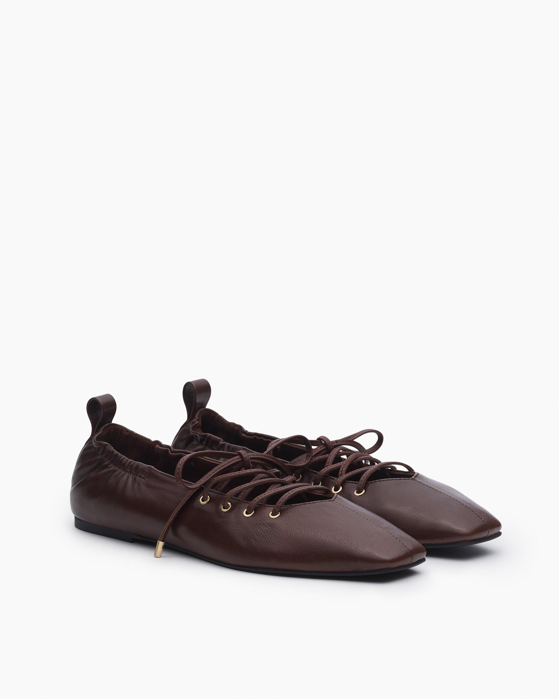 Sophia Leather Ballet Flats image number 2