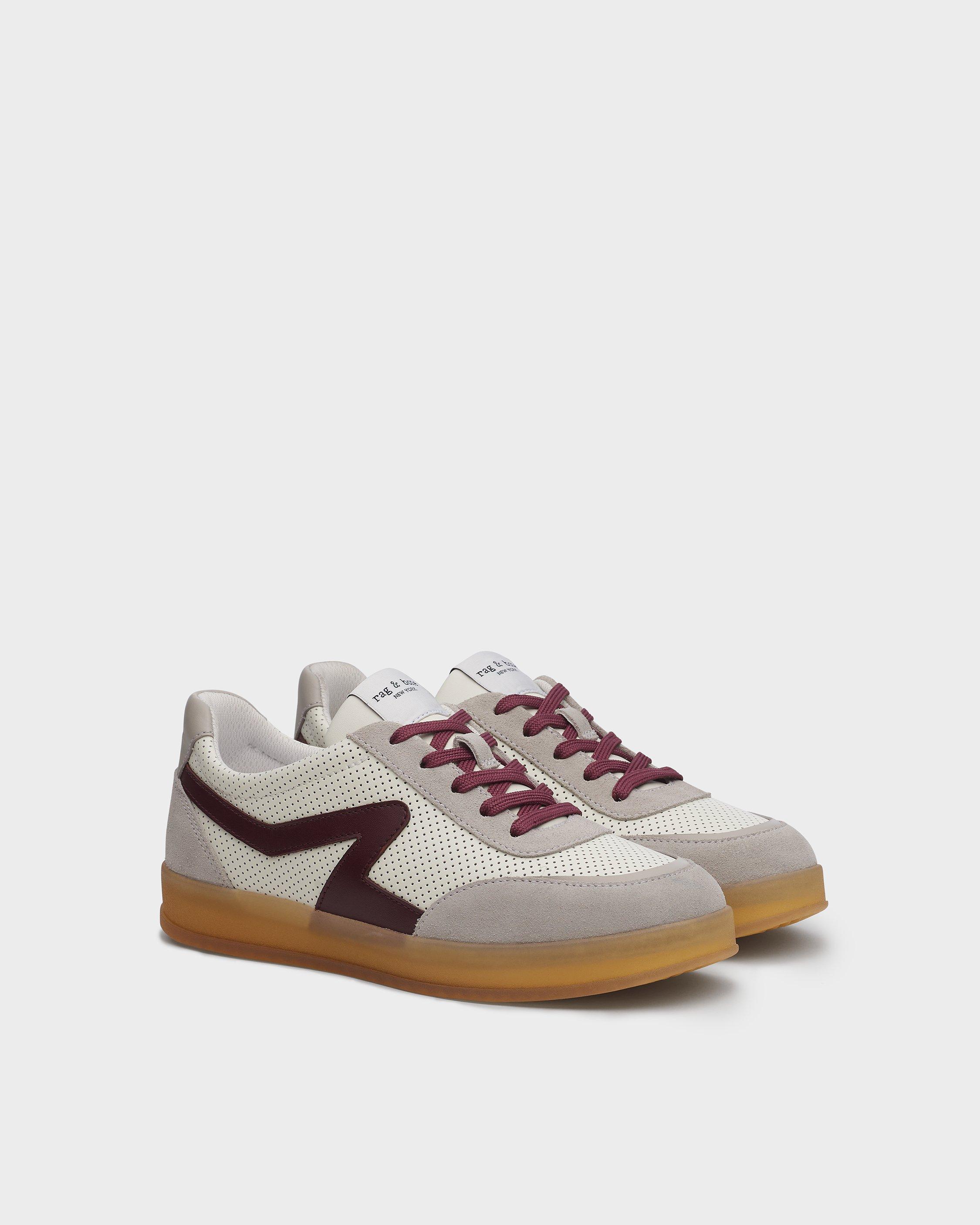 Retro Leather Court Sneakers 2.0 image number 3