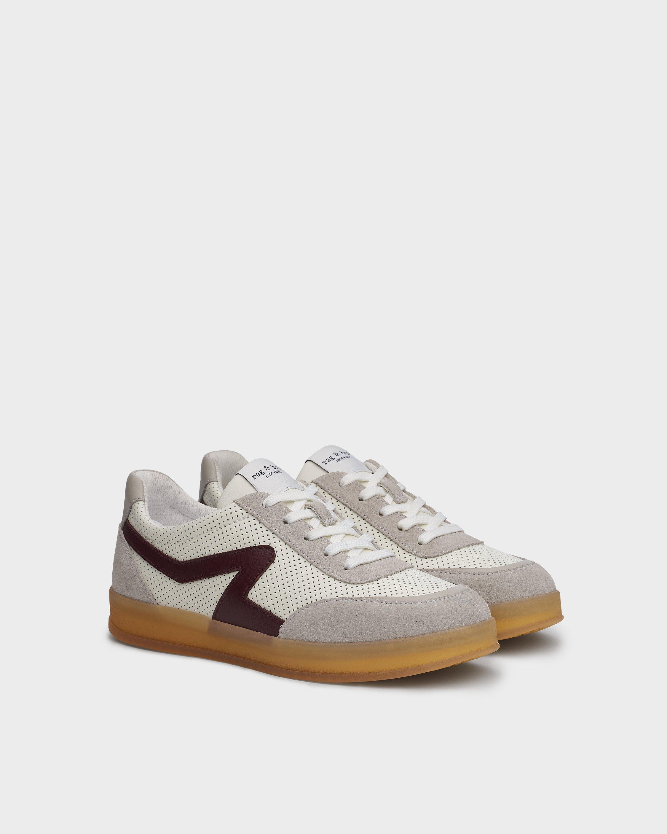 Retro Leather Court Sneakers 2.0 image number 4