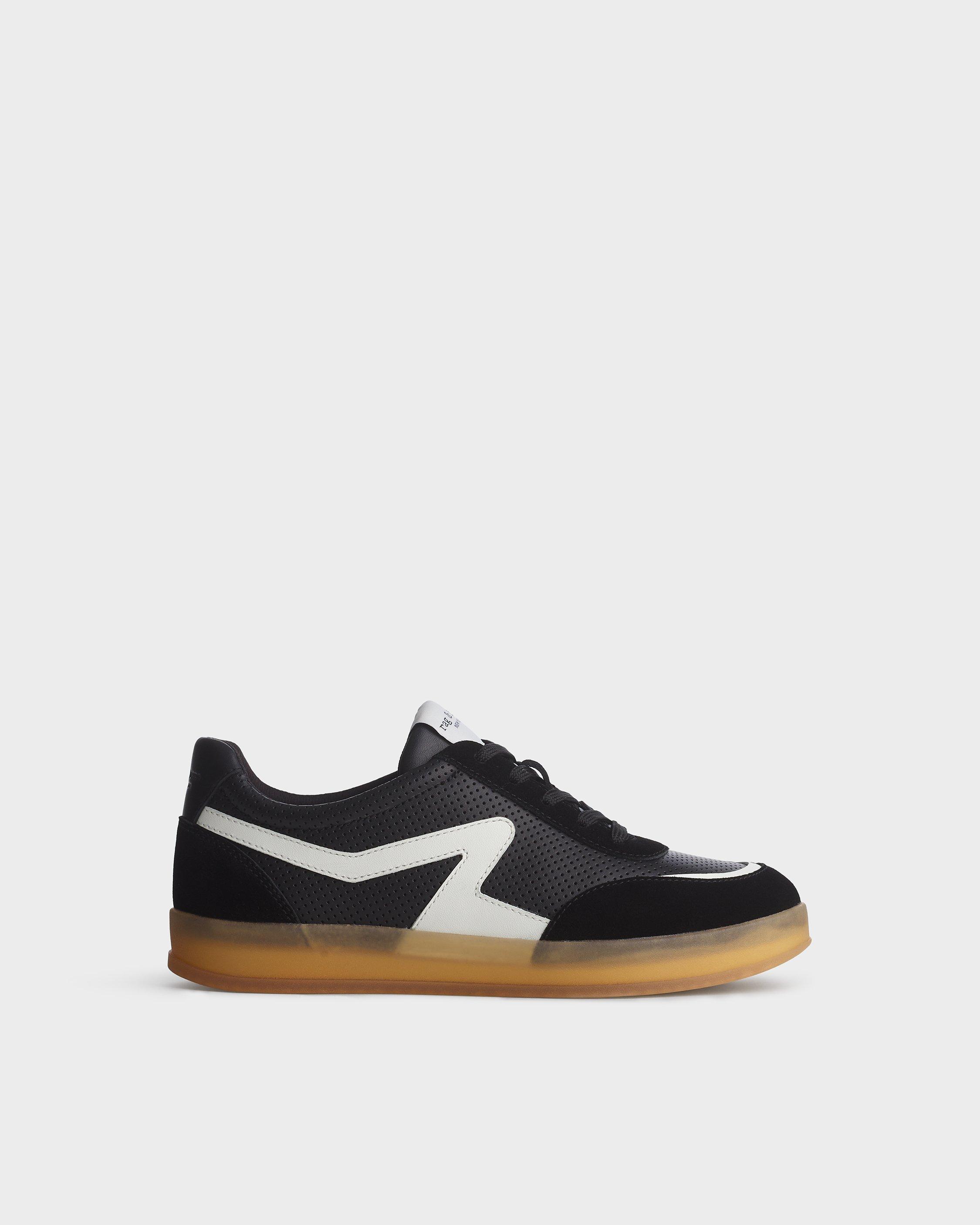 Retro Leather Court Sneakers 2.0 image number 1
