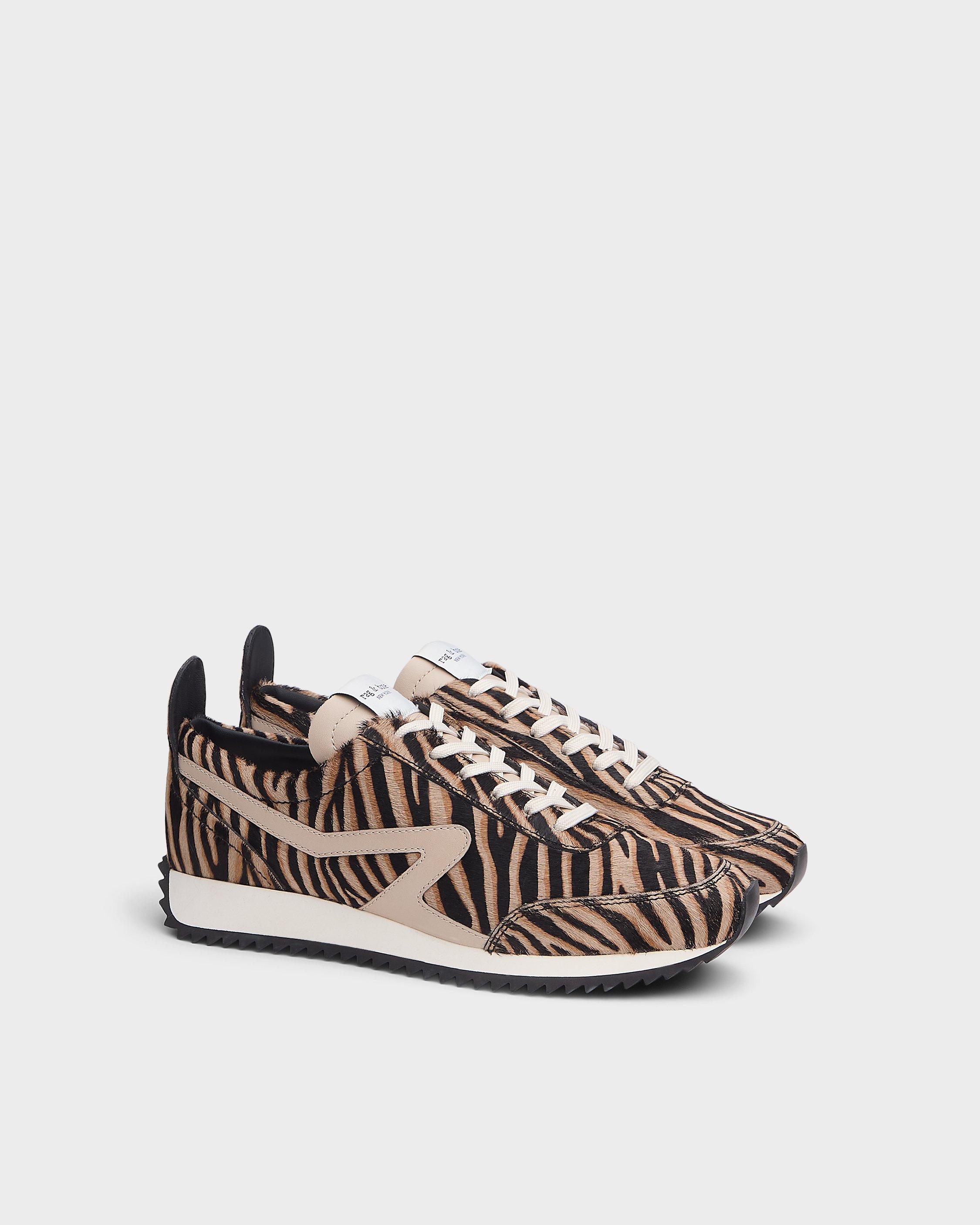 Calf Hair Retro Runner image number 2