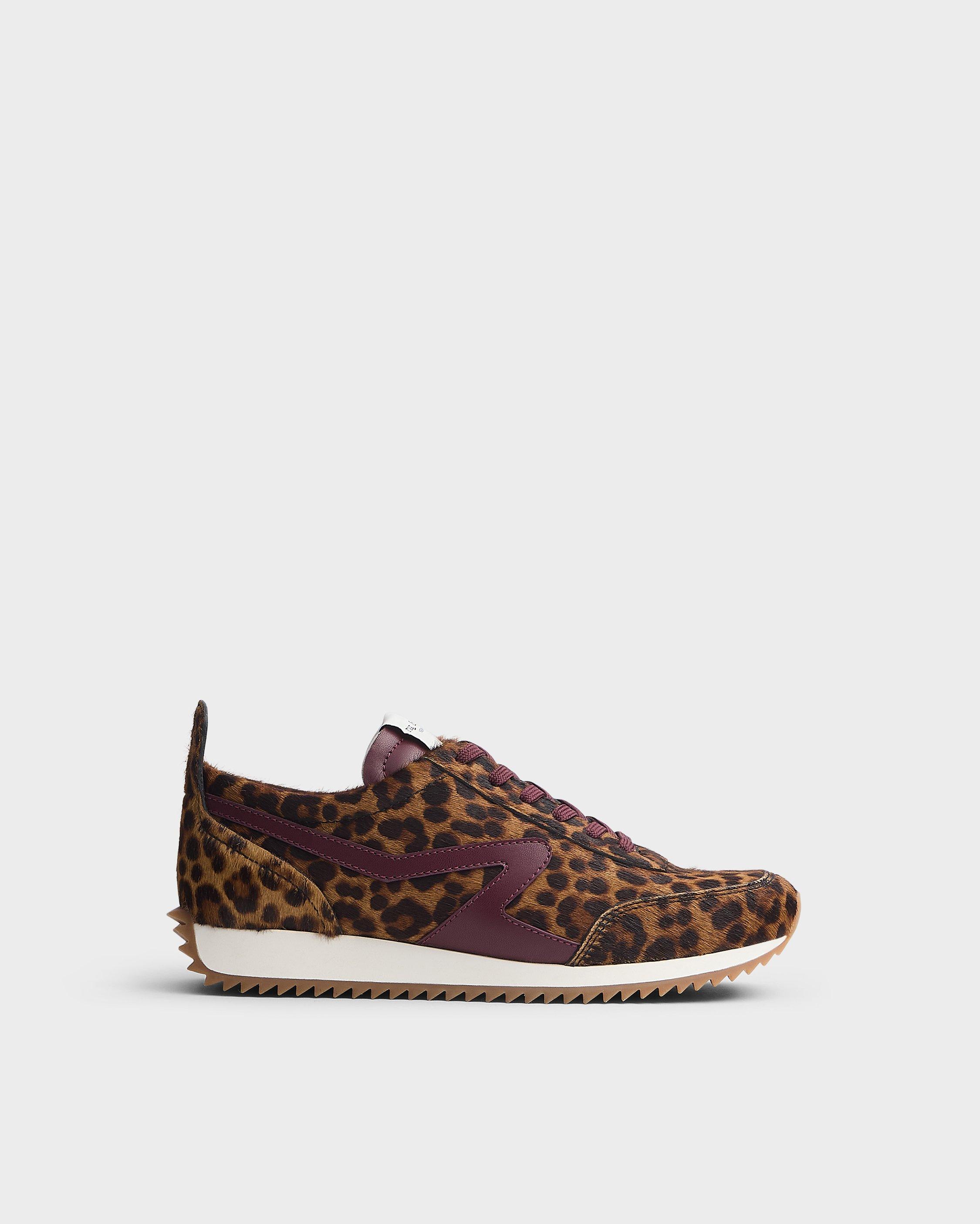 Calf Hair Retro Runner