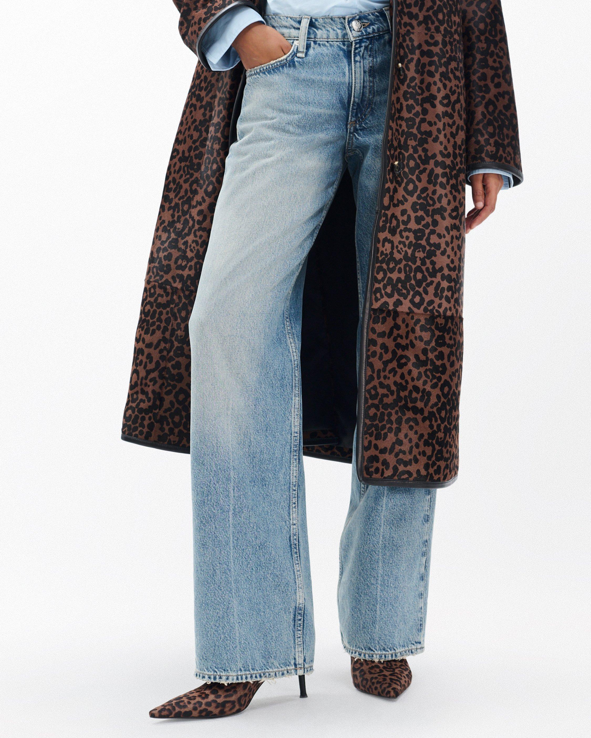 Mercer Leopard Calf Hair Ankle Boots image number 2