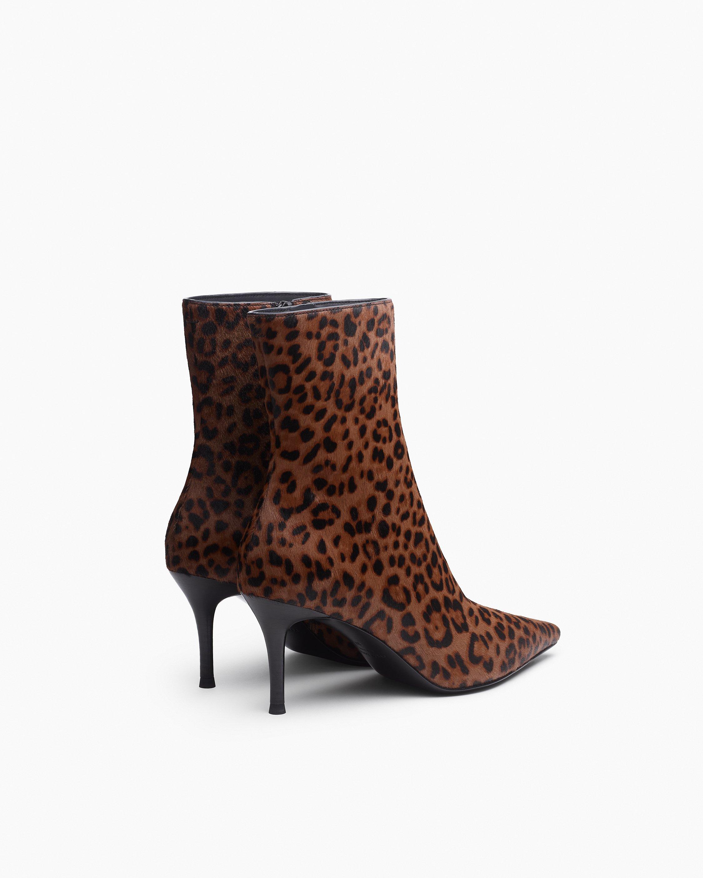 Mercer Leopard Calf Hair Ankle Boots image number 4
