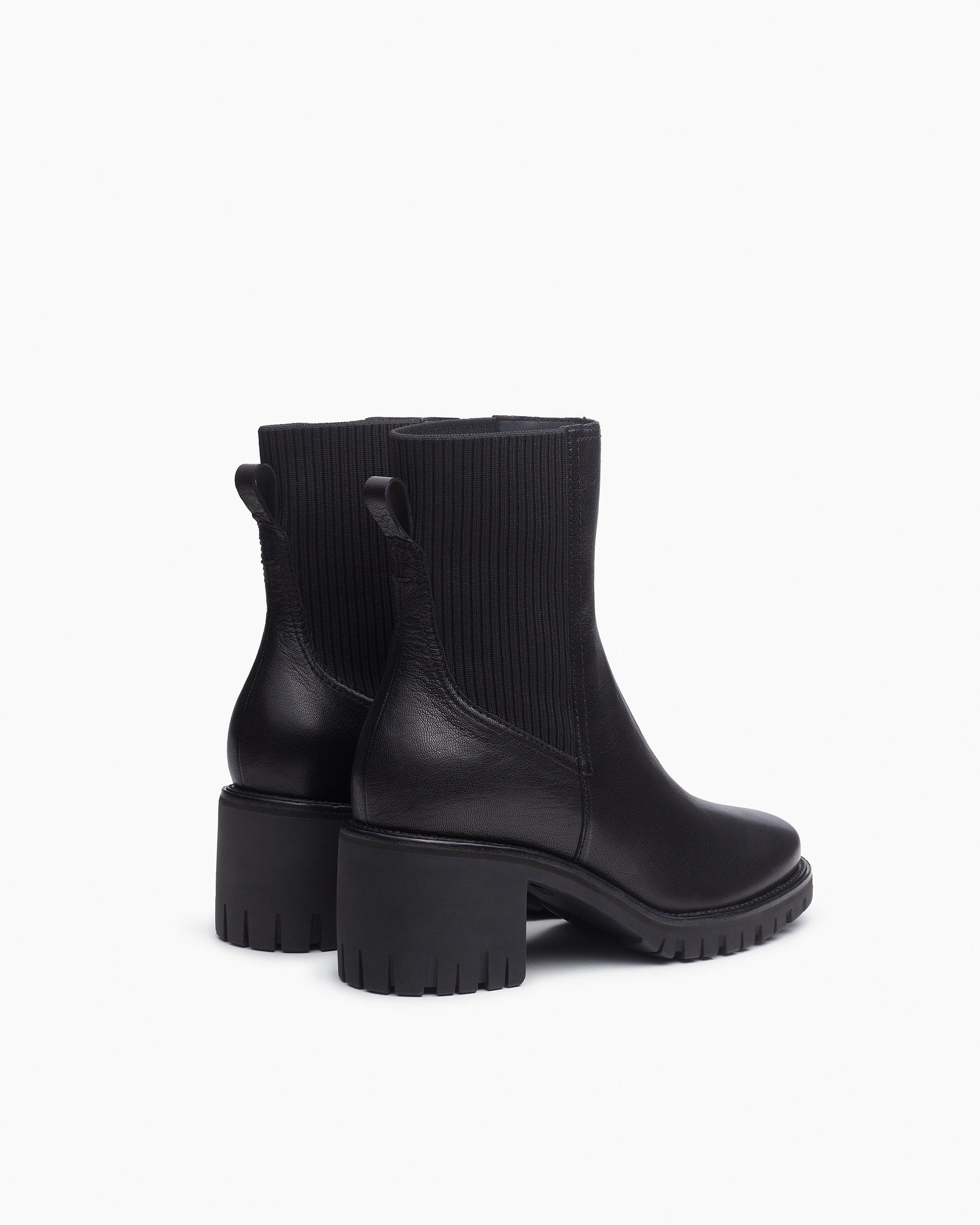 Corey Heeled Leather Chelsea Boots image number 4