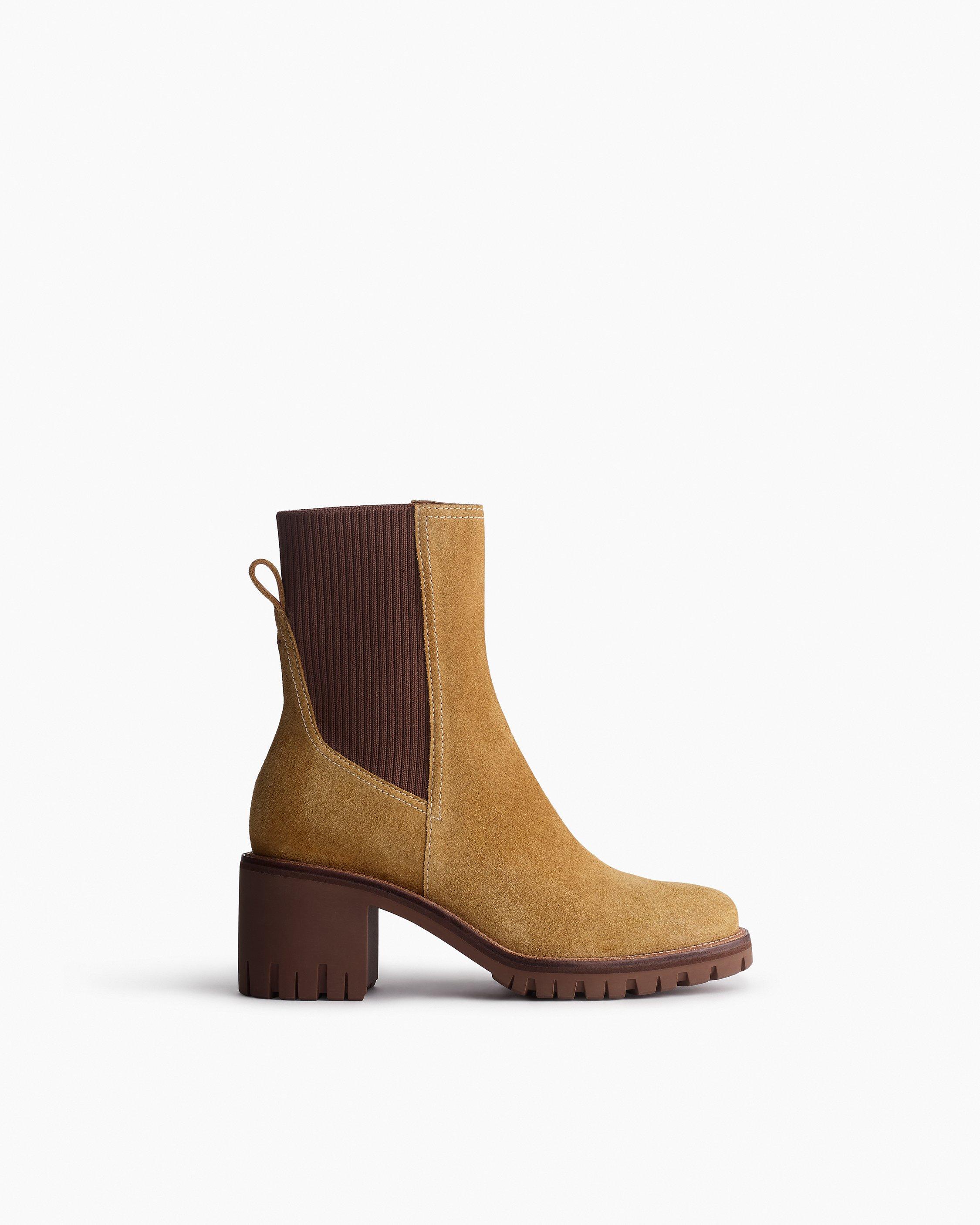 Corey Heeled Suede Chelsea Boots image number 1