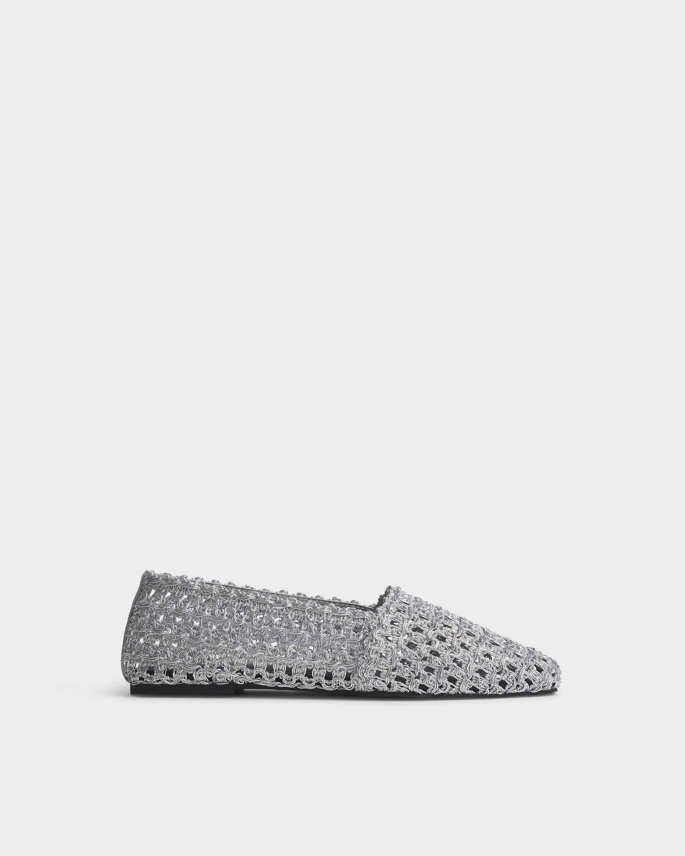 Emma Woven Mesh Flats image number 1