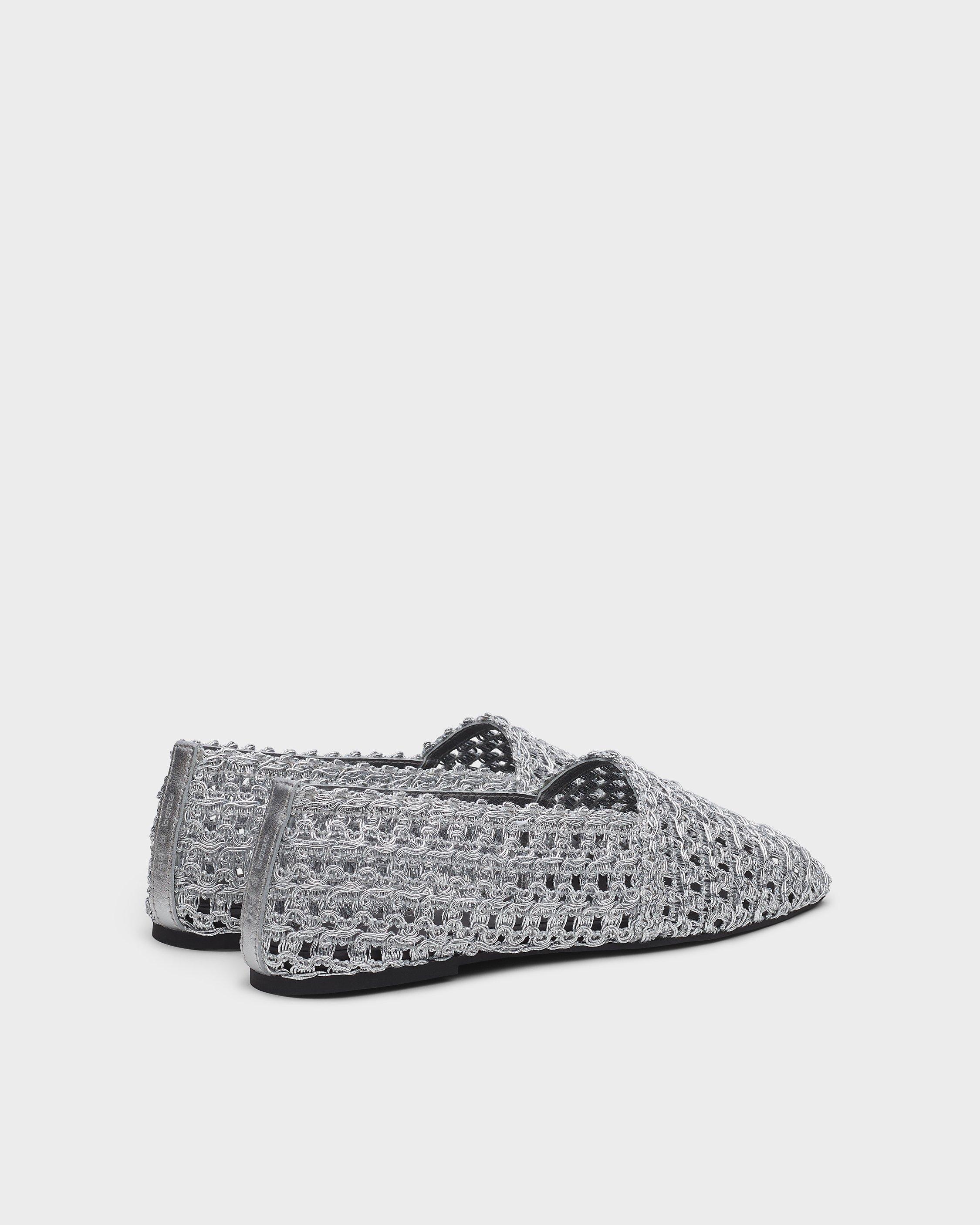 Emma Woven Mesh Flats image number 4