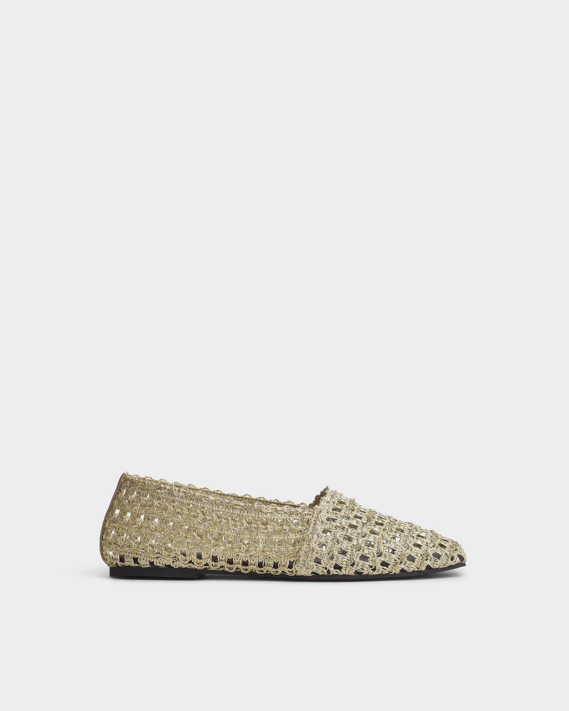 Emma Woven Mesh Flats image number 1