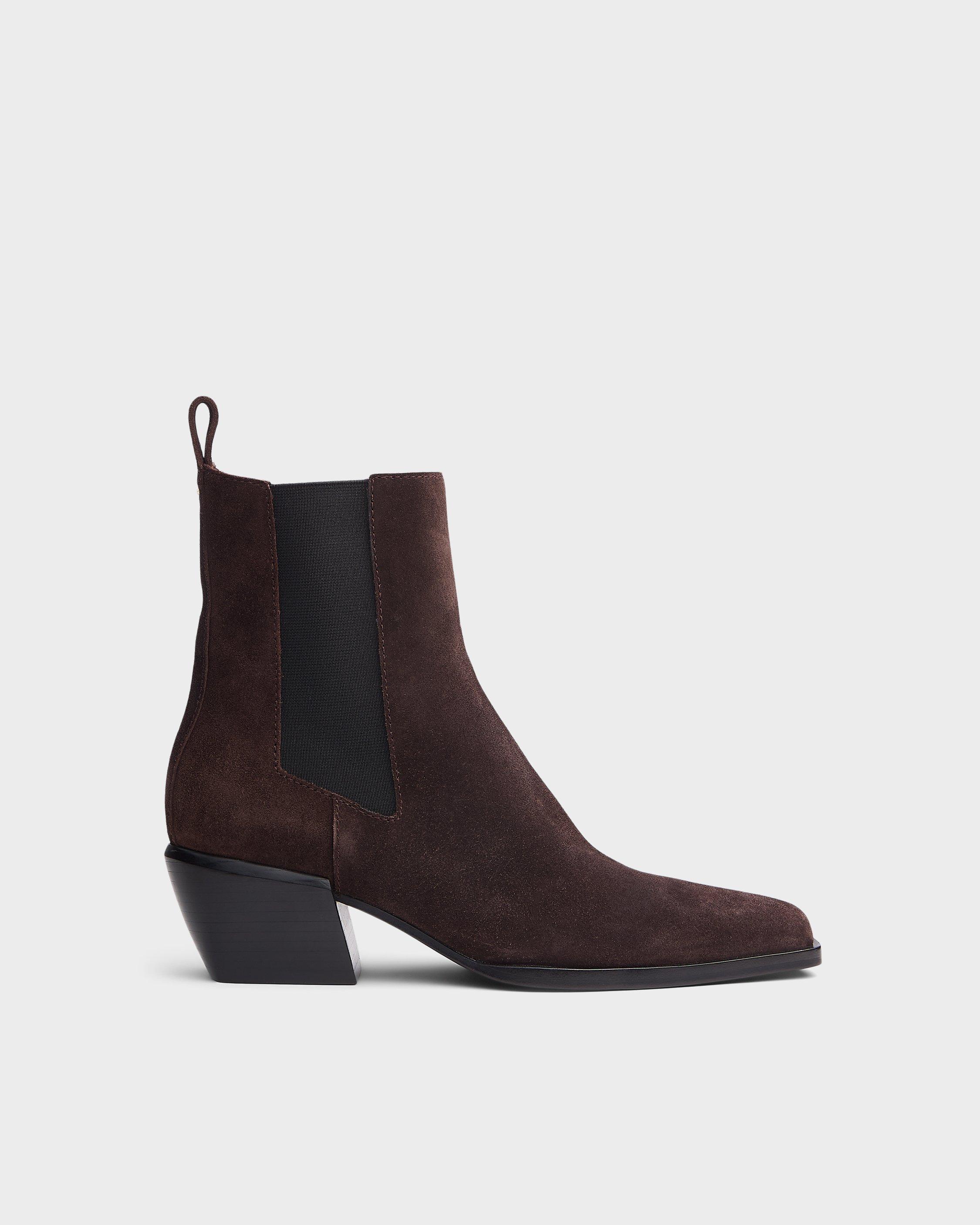 Joni Italian Suede Chelsea Boots image number 1