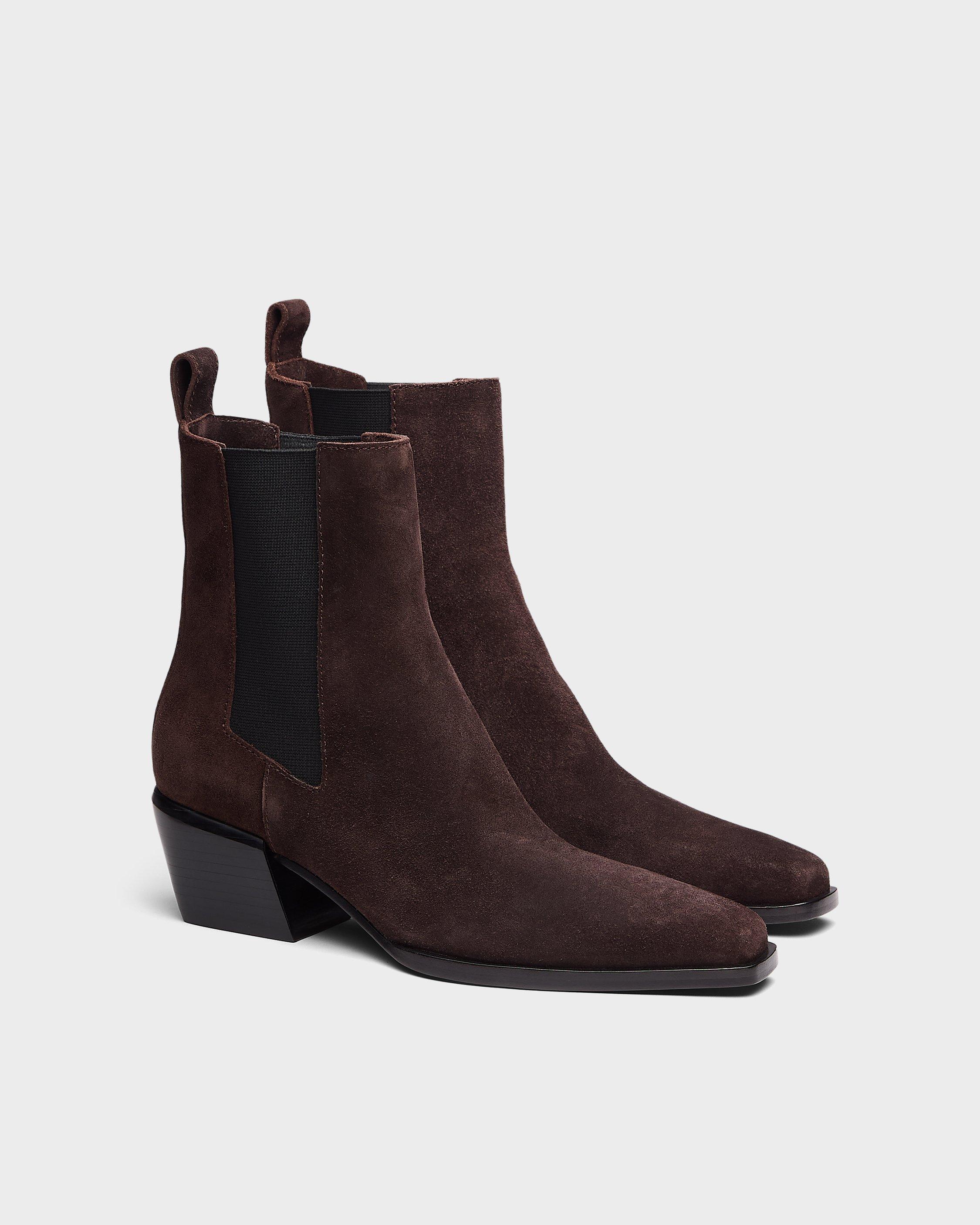 Joni Italian Suede Chelsea Boots image number 2
