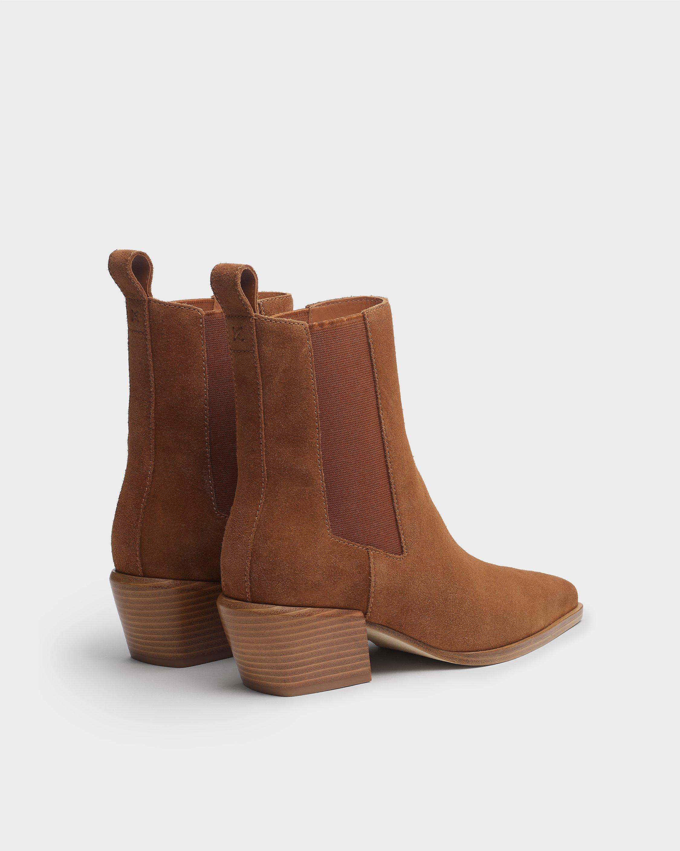 Joni Italian Suede Chelsea Boots image number 4