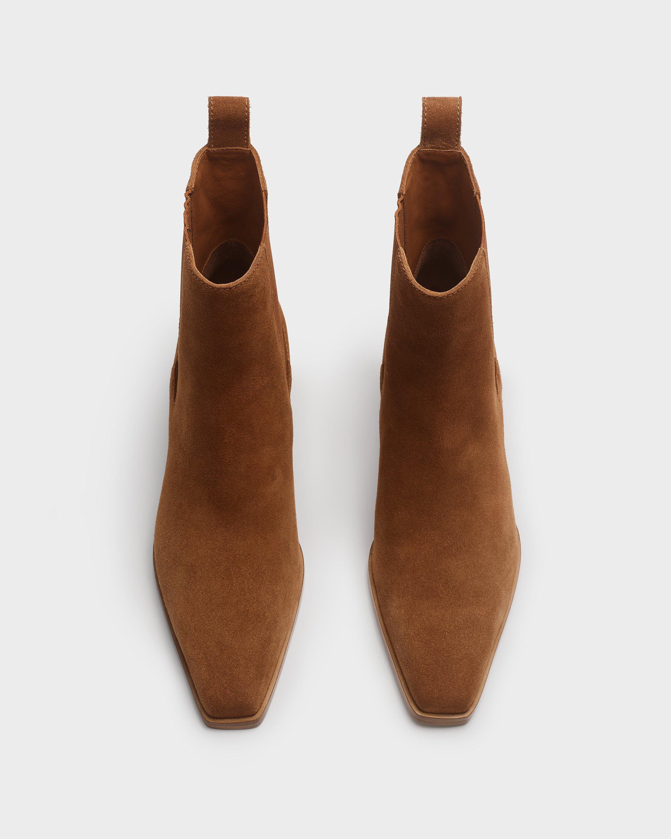 Joni Italian Suede Chelsea Boots image number 5
