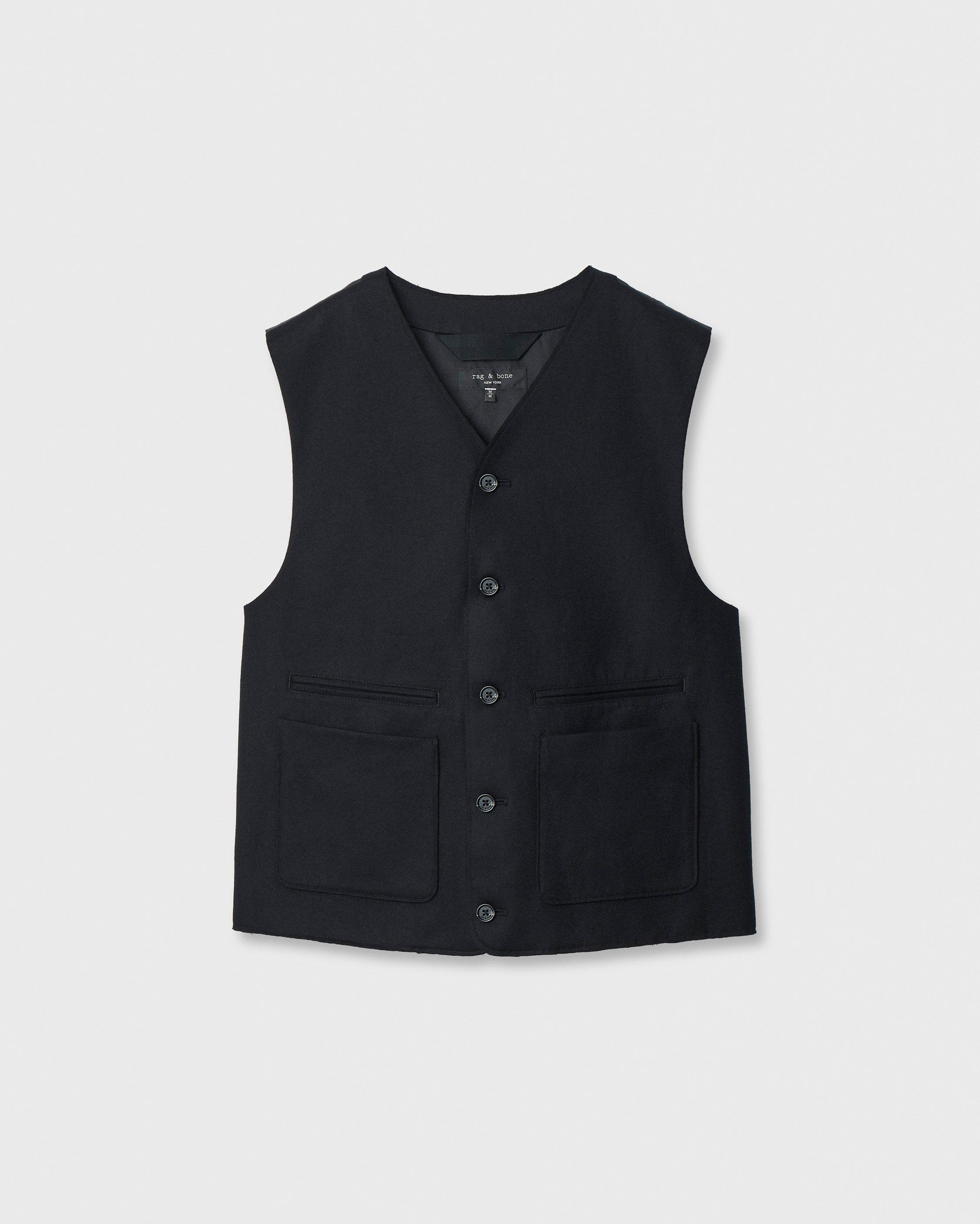 Knit Wool Waistcoat image number 1