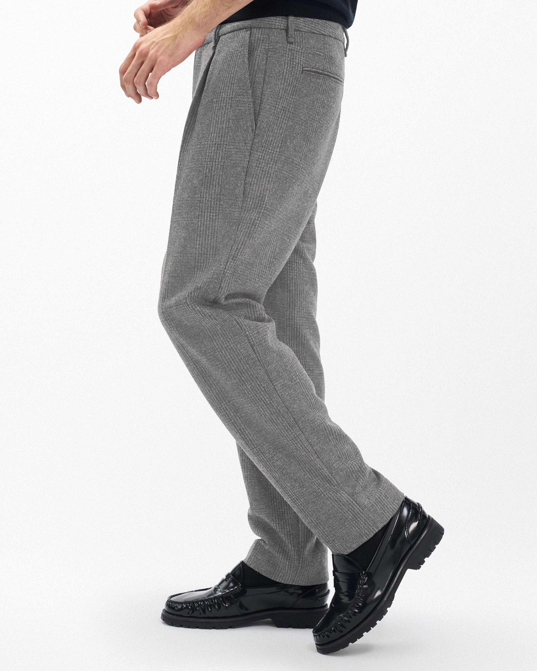 Evan British Plaid Wool Trousers image number 3