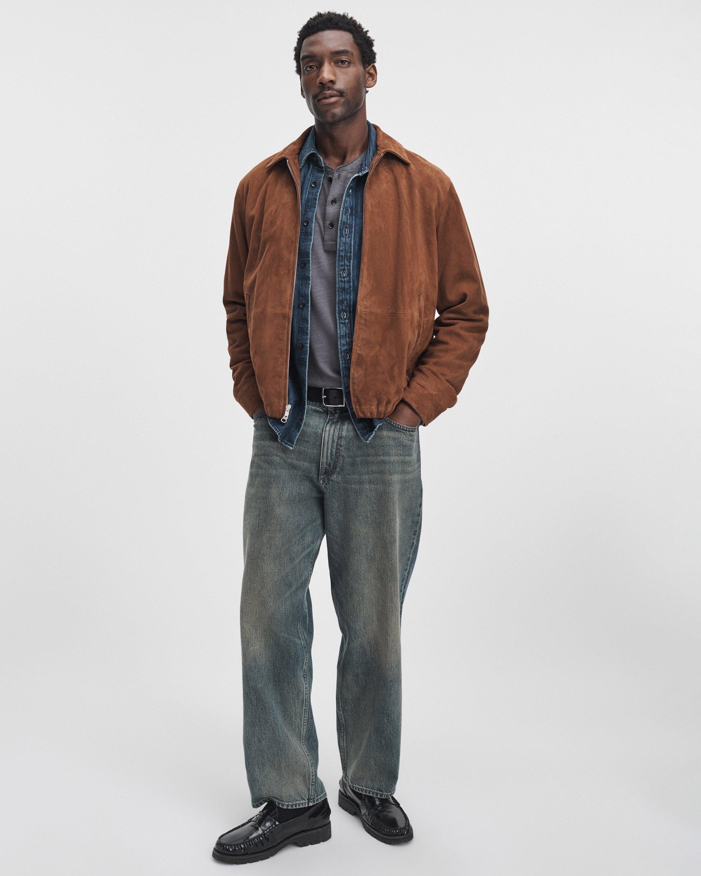 Harrington Suede Jacket image number 3