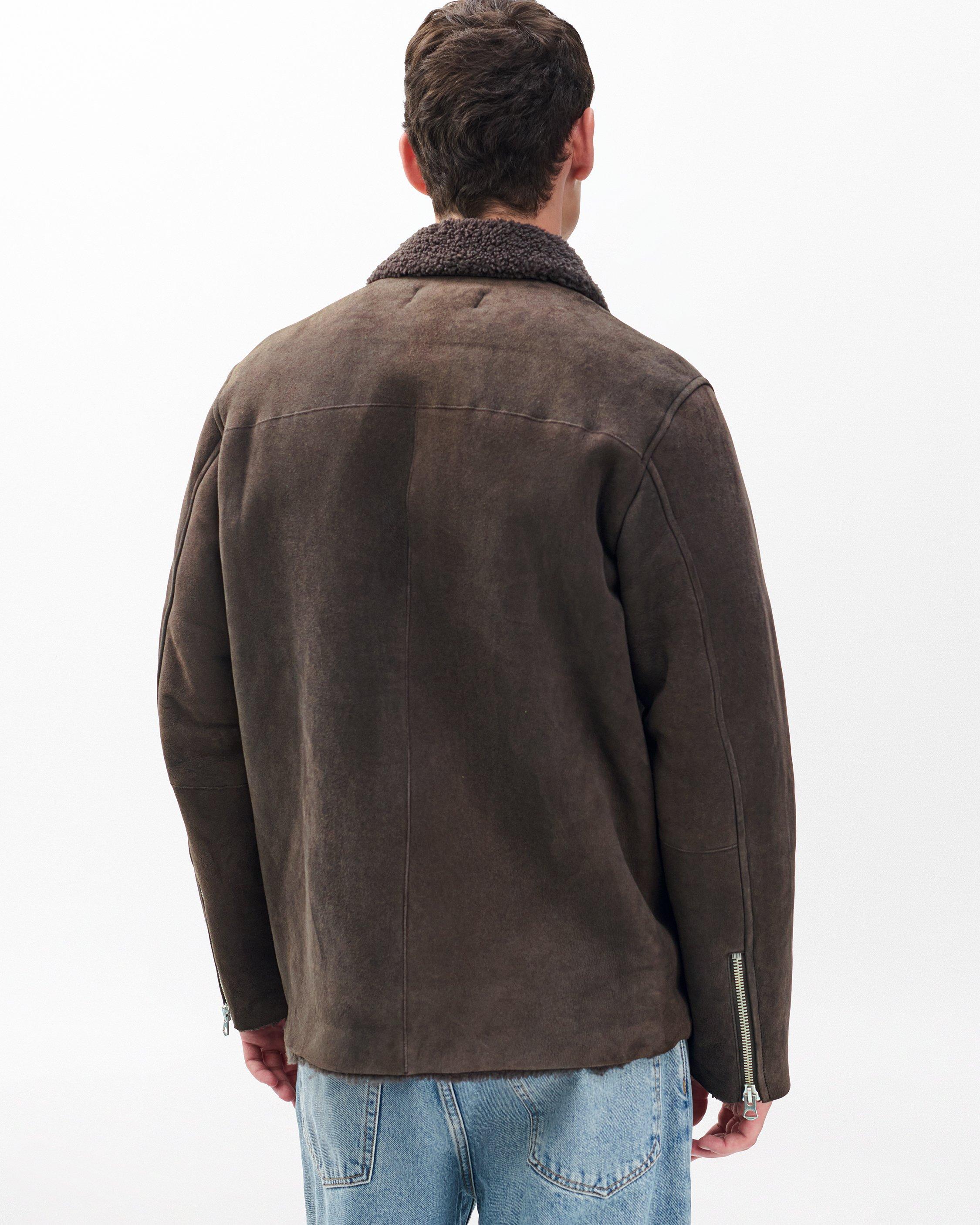 Trent Lamb Shearling Jacket - Distressed Brown | rag & bone