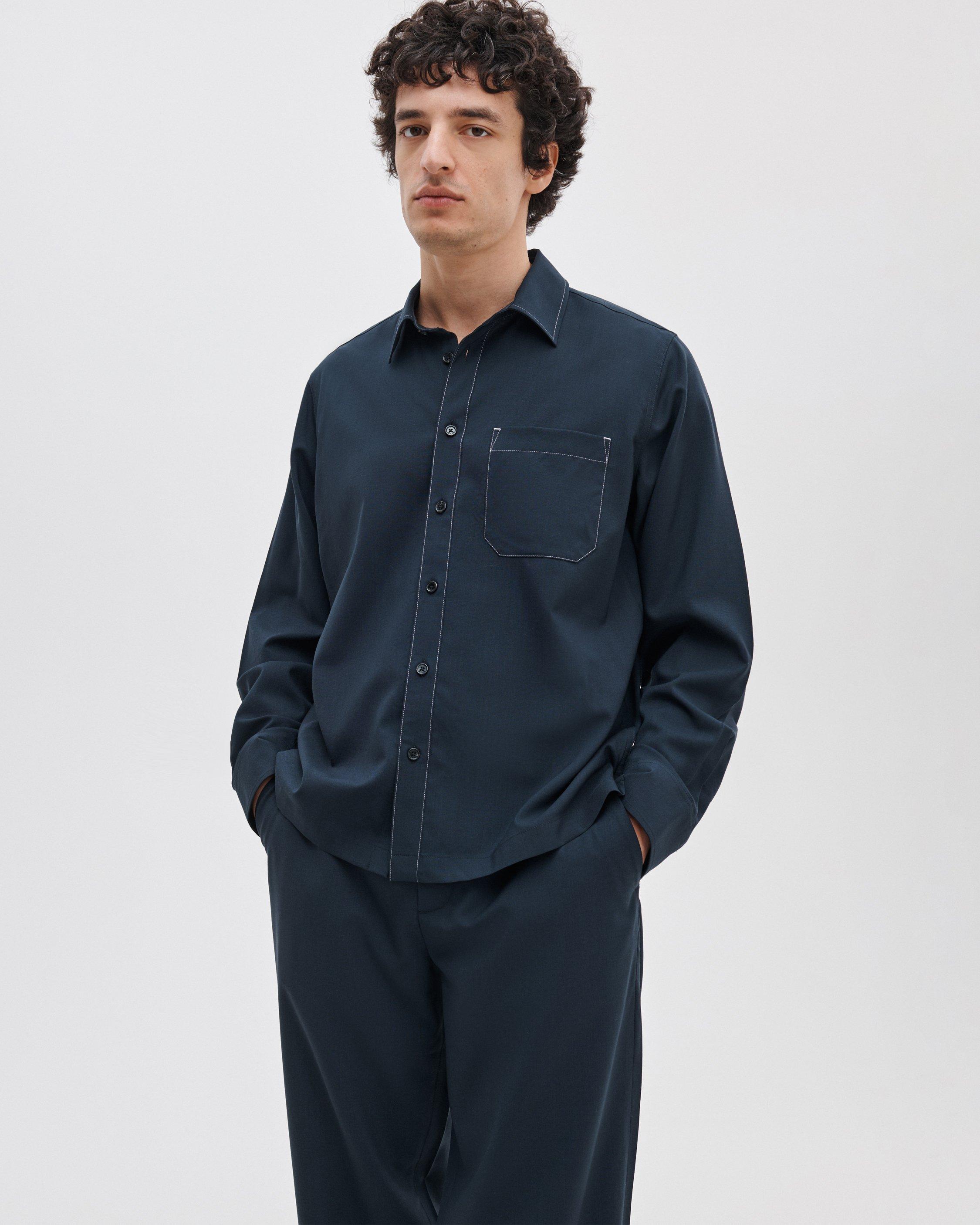 Austin Tropical Wool Shirt image number 2