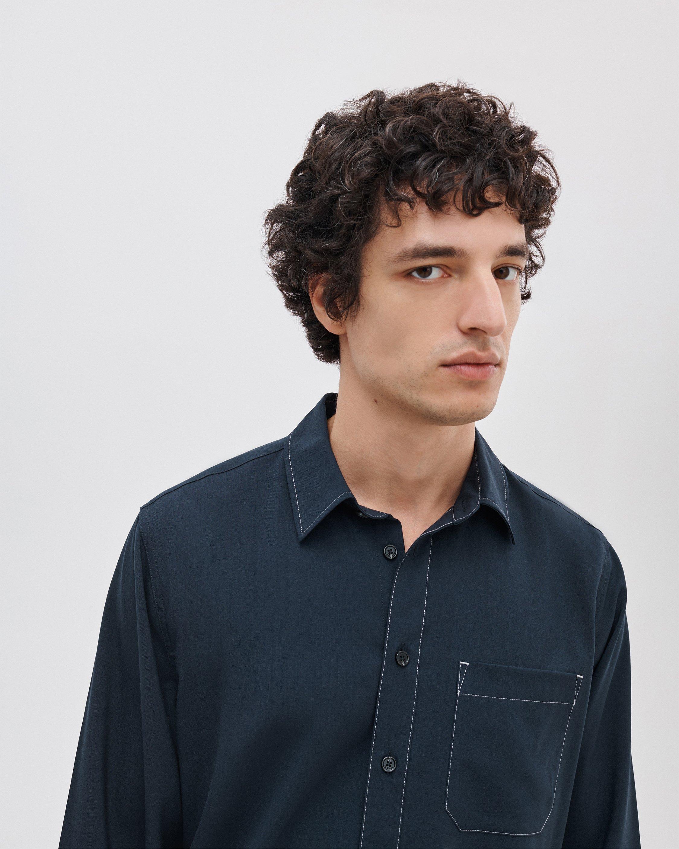 Austin Tropical Wool Shirt image number 4