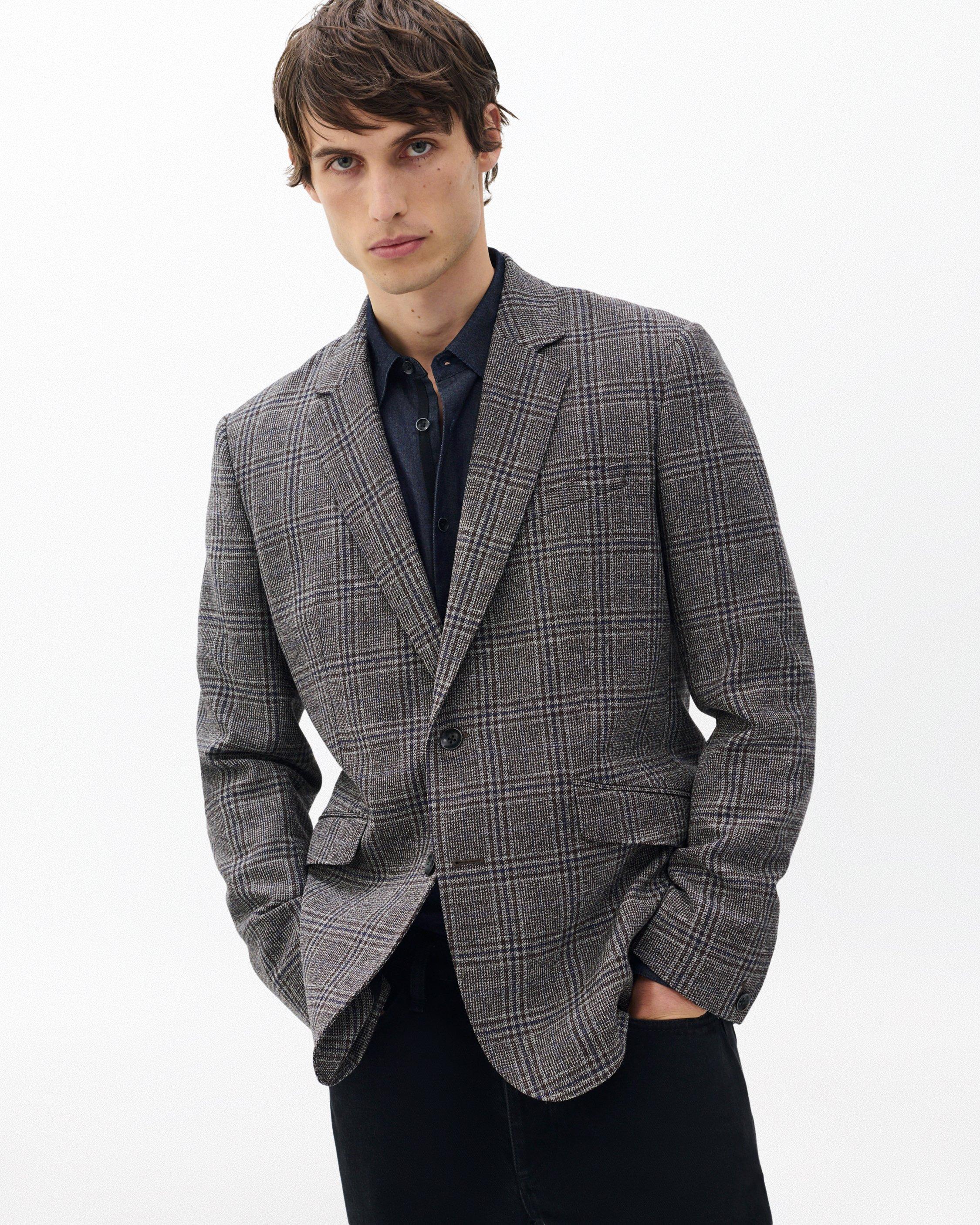 Butler Wool Plaid Blazer image number 1