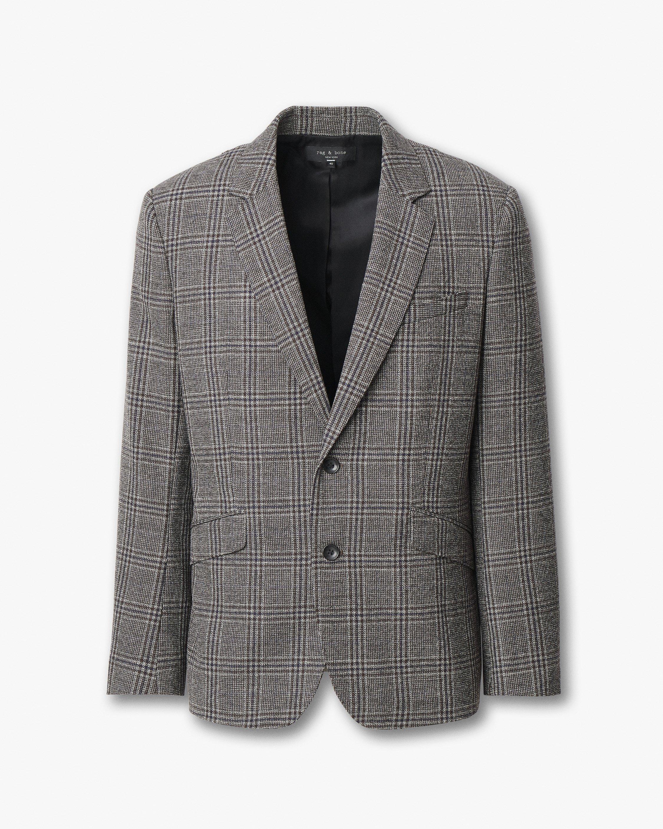 Butler Wool Plaid Blazer image number 2