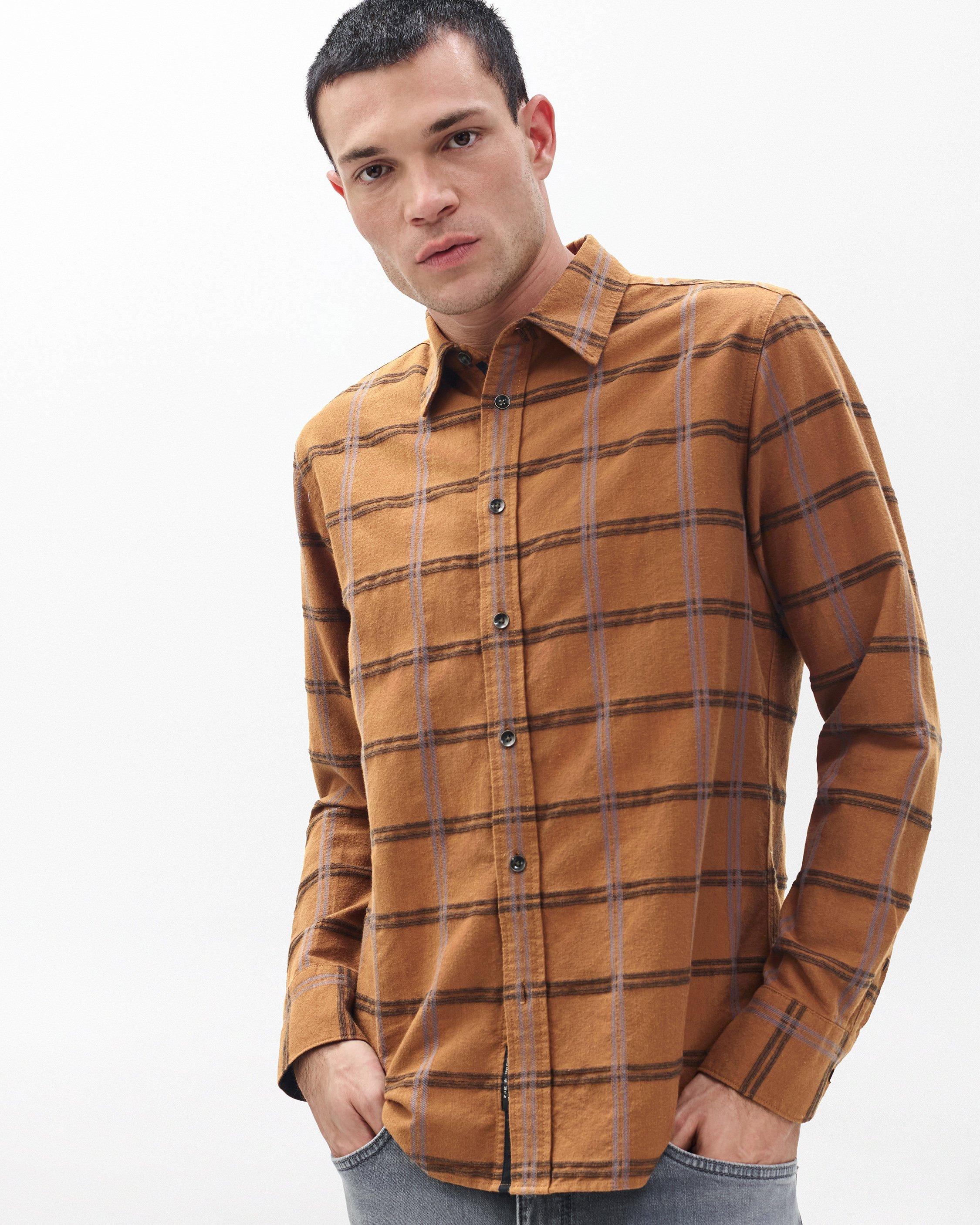 Tomlin Brushed Oxford Shirt image number 5