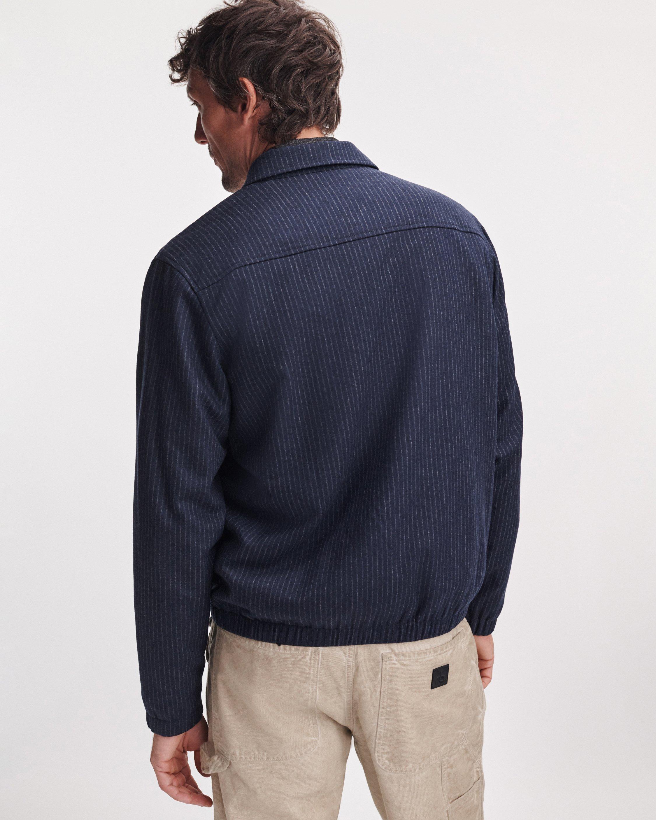 Harrington Chalk Stripe Jacket image number 5