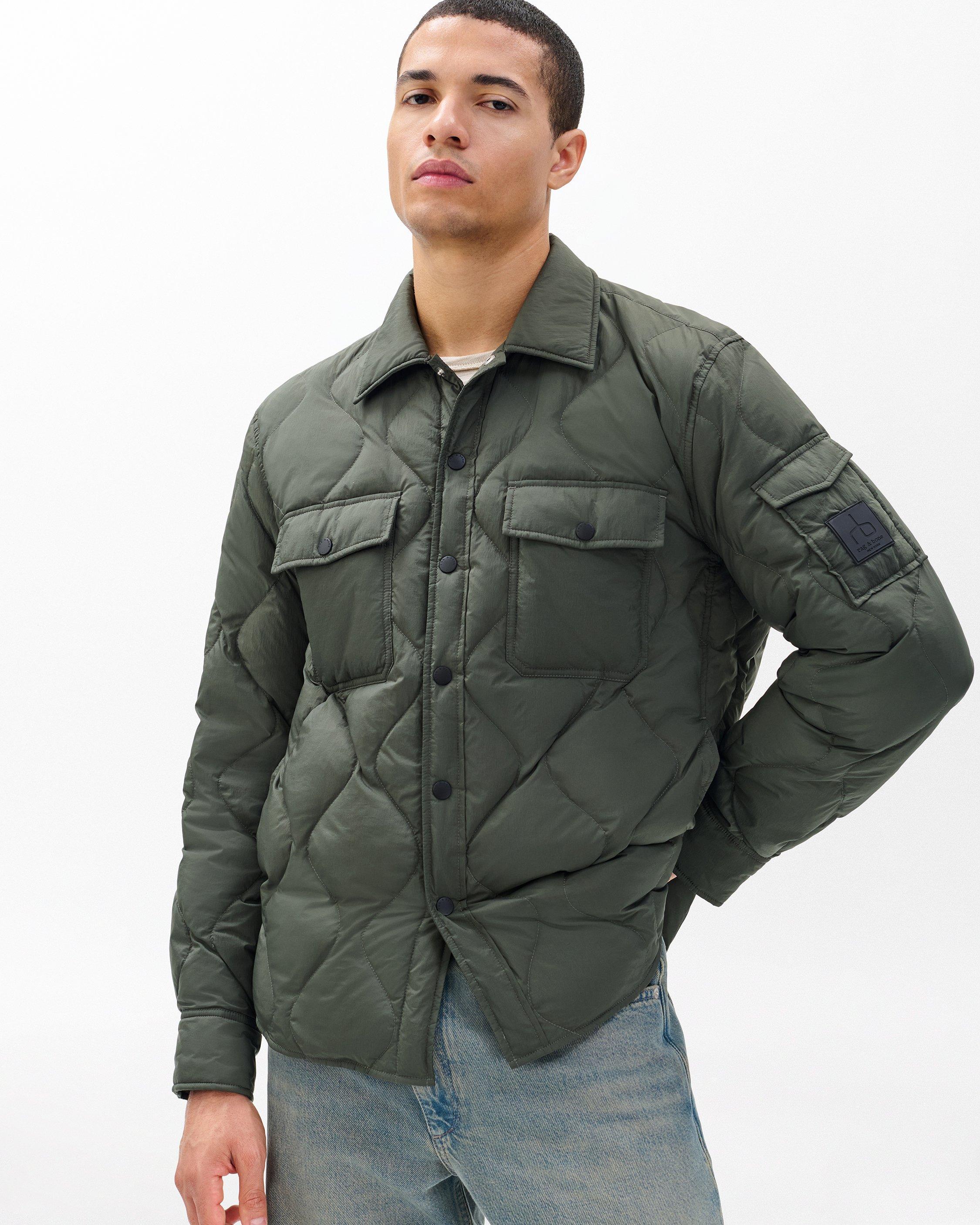 Dane Quilted Shirt Jacket