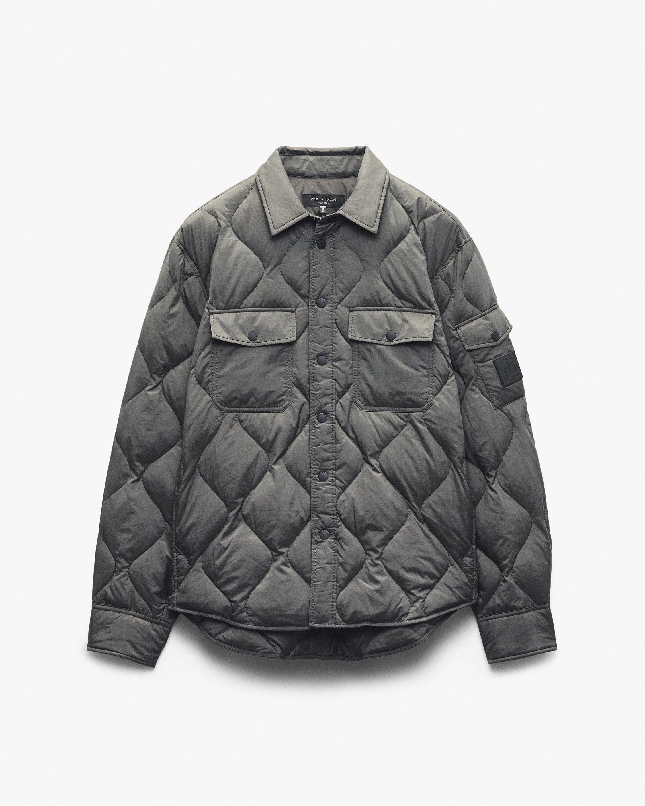 Dane Quilted Shirt Jacket