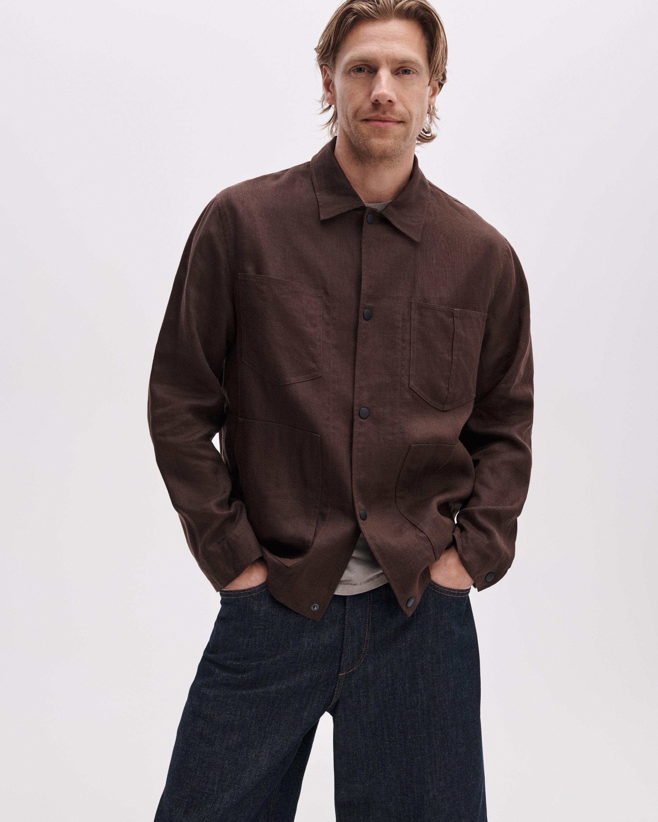 Calder Linen Workwear Jacket image number 2