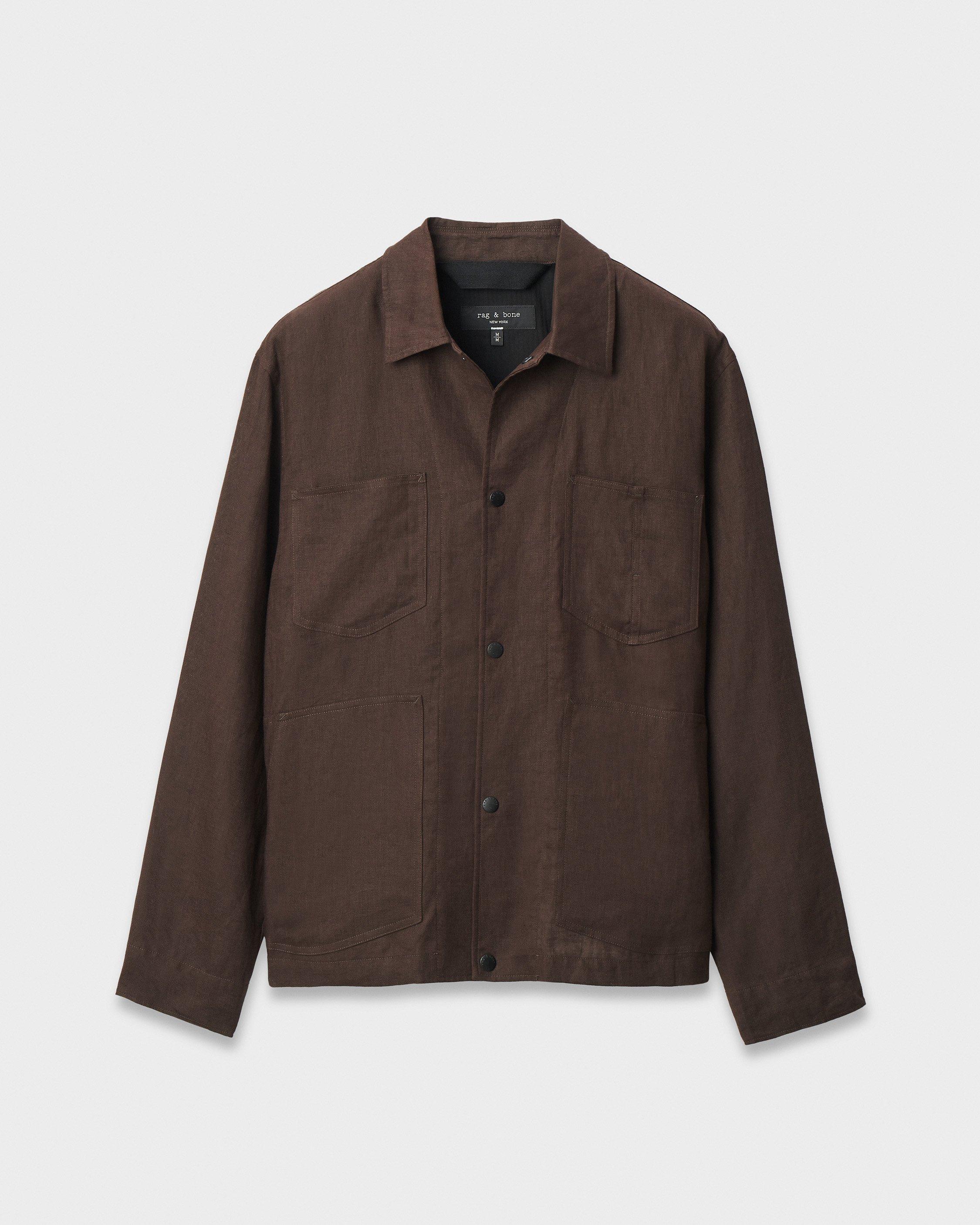 Calder Linen Workwear Jacket image number 1