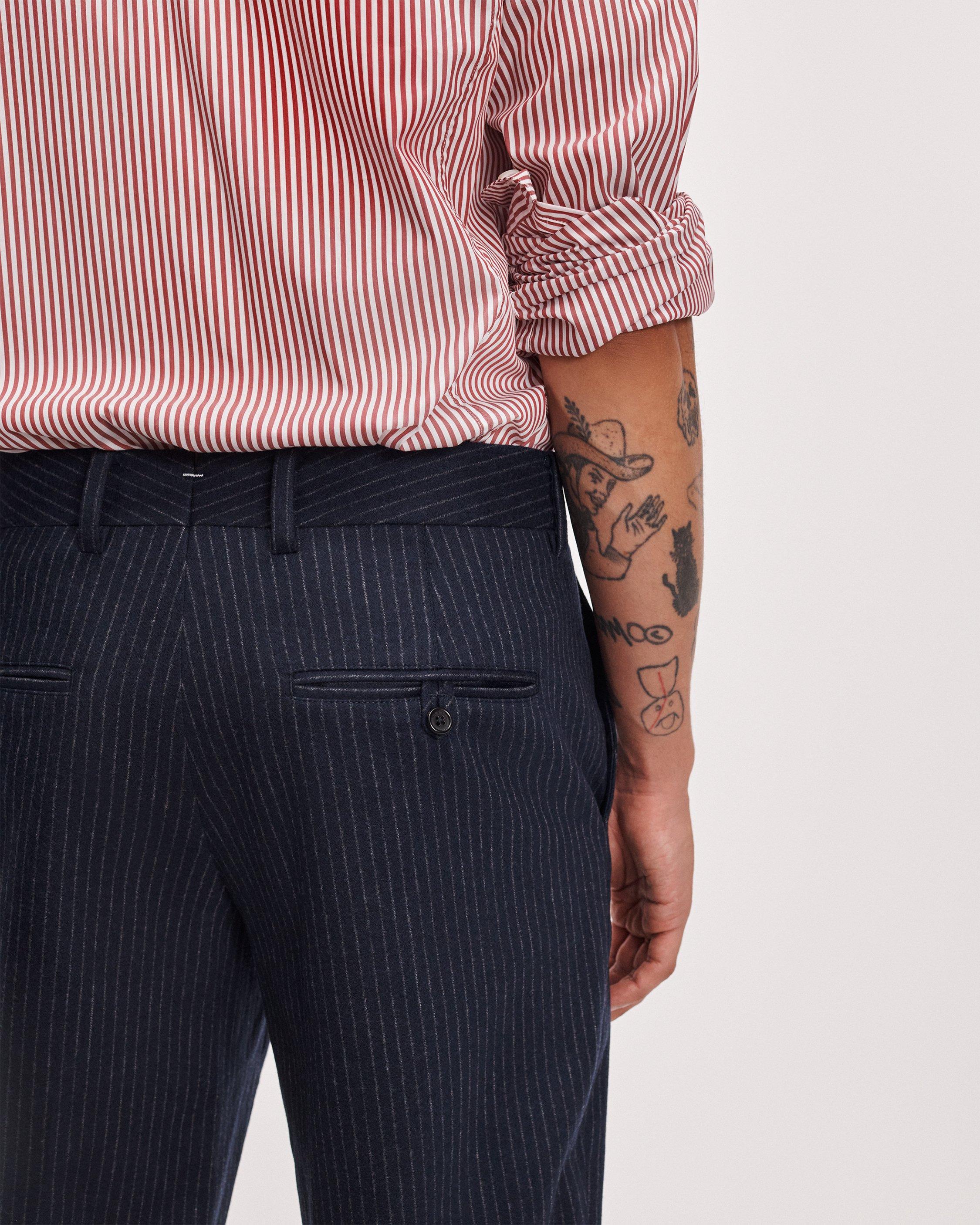 Ashcroft Chalk Stripe Trouser image number 4