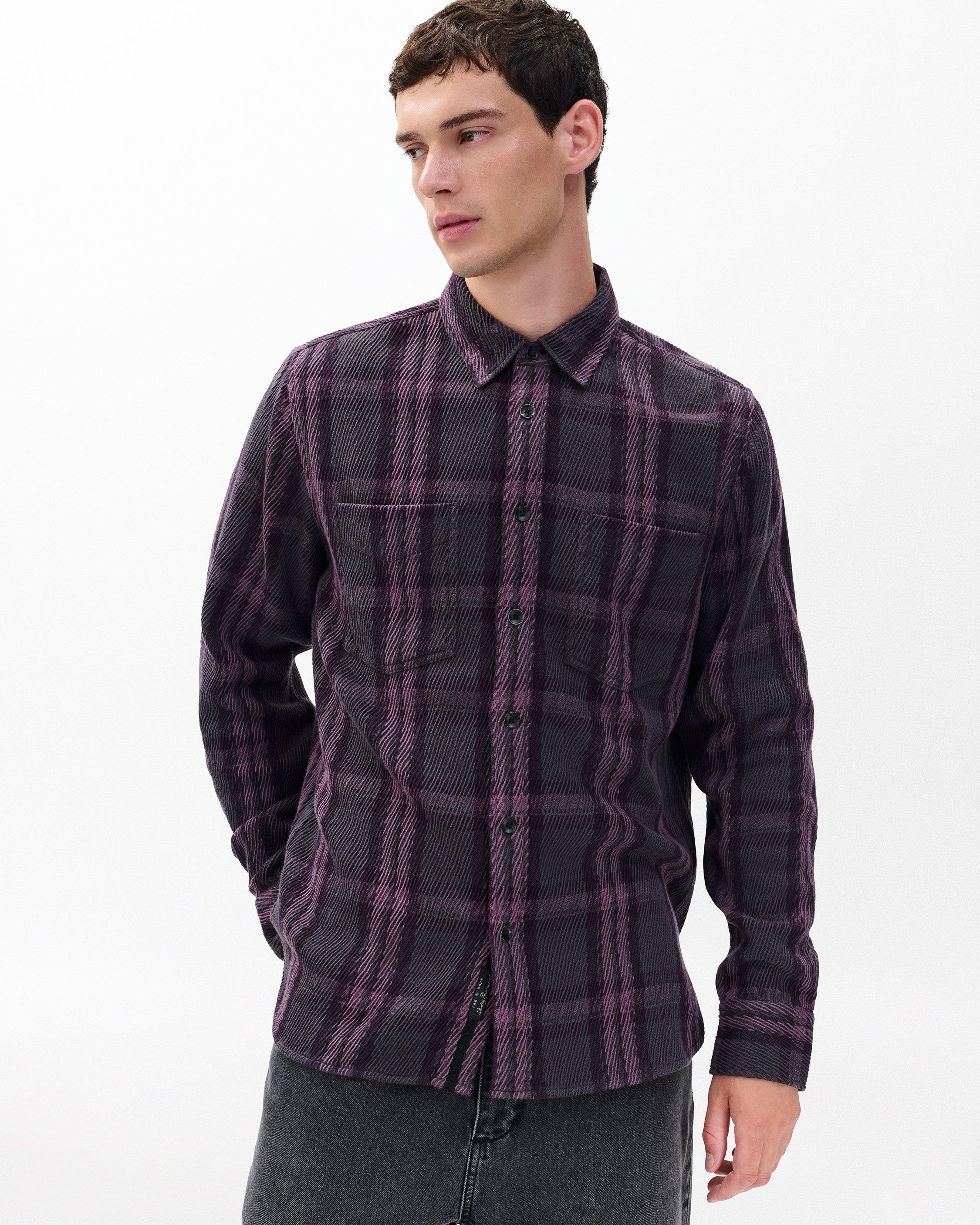 Plaid Twill CPO Overshirt image number 4