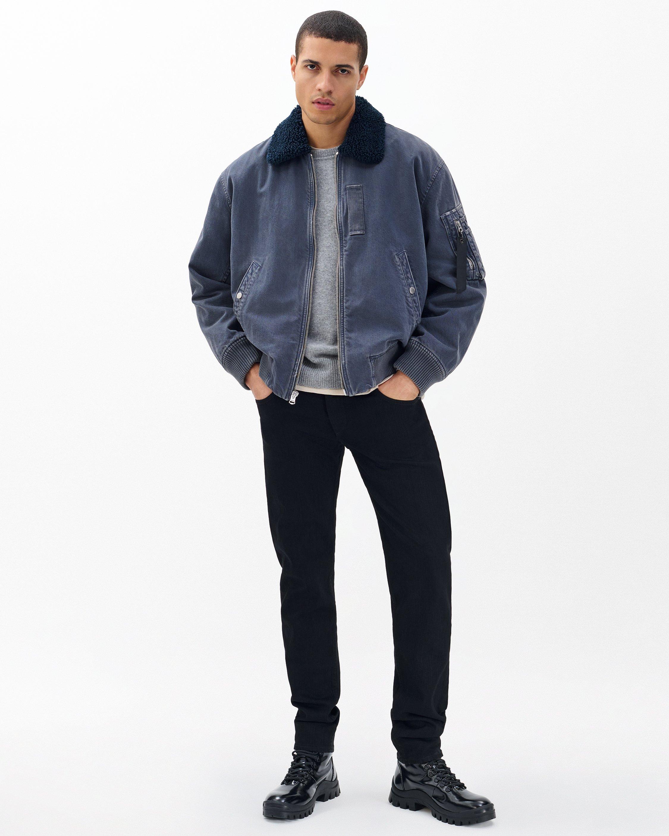 Denim B-15 Bomber Jacket image number 2