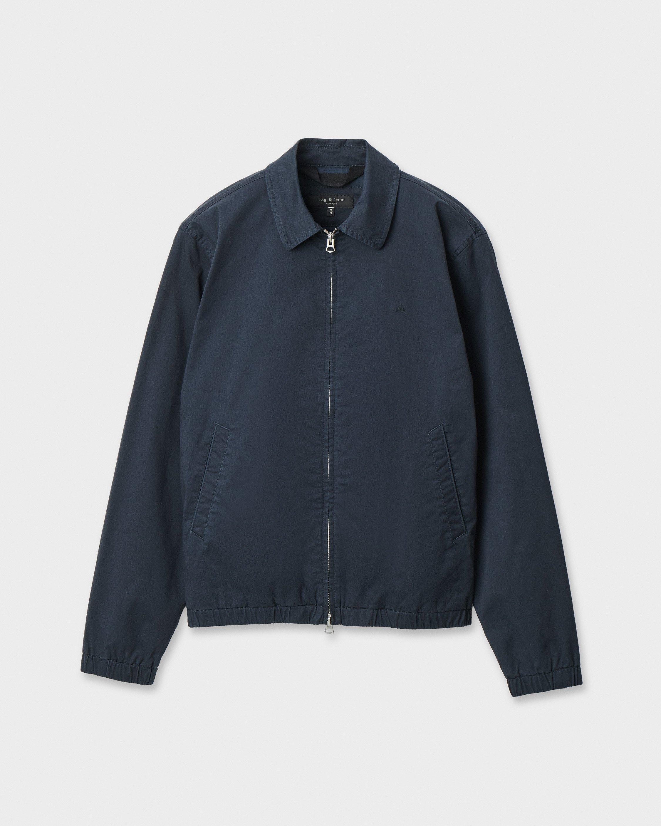 Harrington Stretch Cotton Twill Jacket image number 2